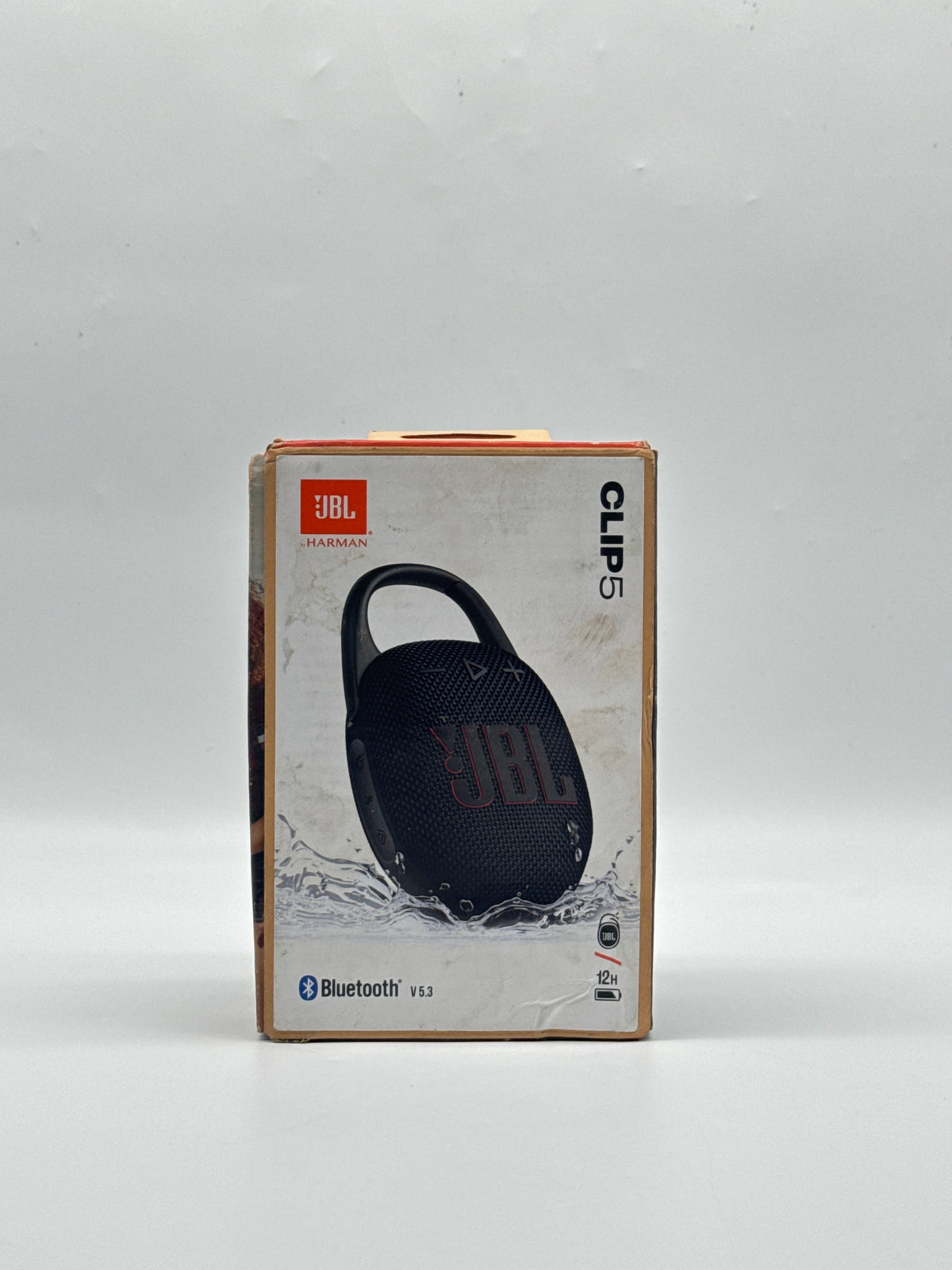 JBL Clip 5 Portable Bluetooth Speaker Black Sealed - New