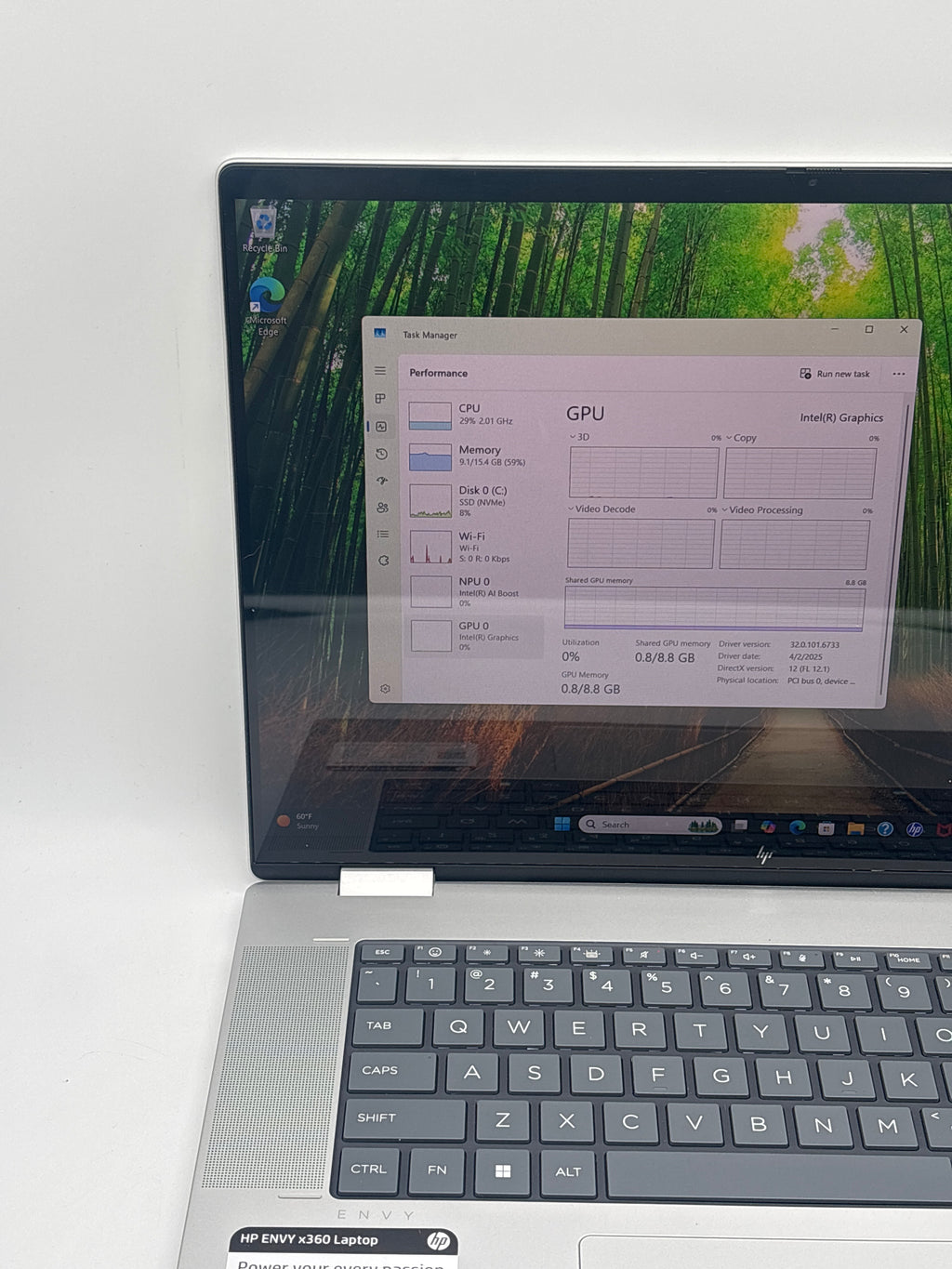 HP Envy x360 16-ac0013dx Ultra 5 125U 16GB RAM 512GB SSD