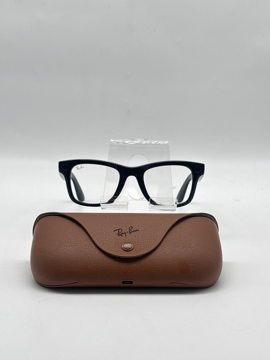 Ray-Ban Meta Wayfarer Smart Glasses RW4006 Black with Camera and Open-Ear - Used