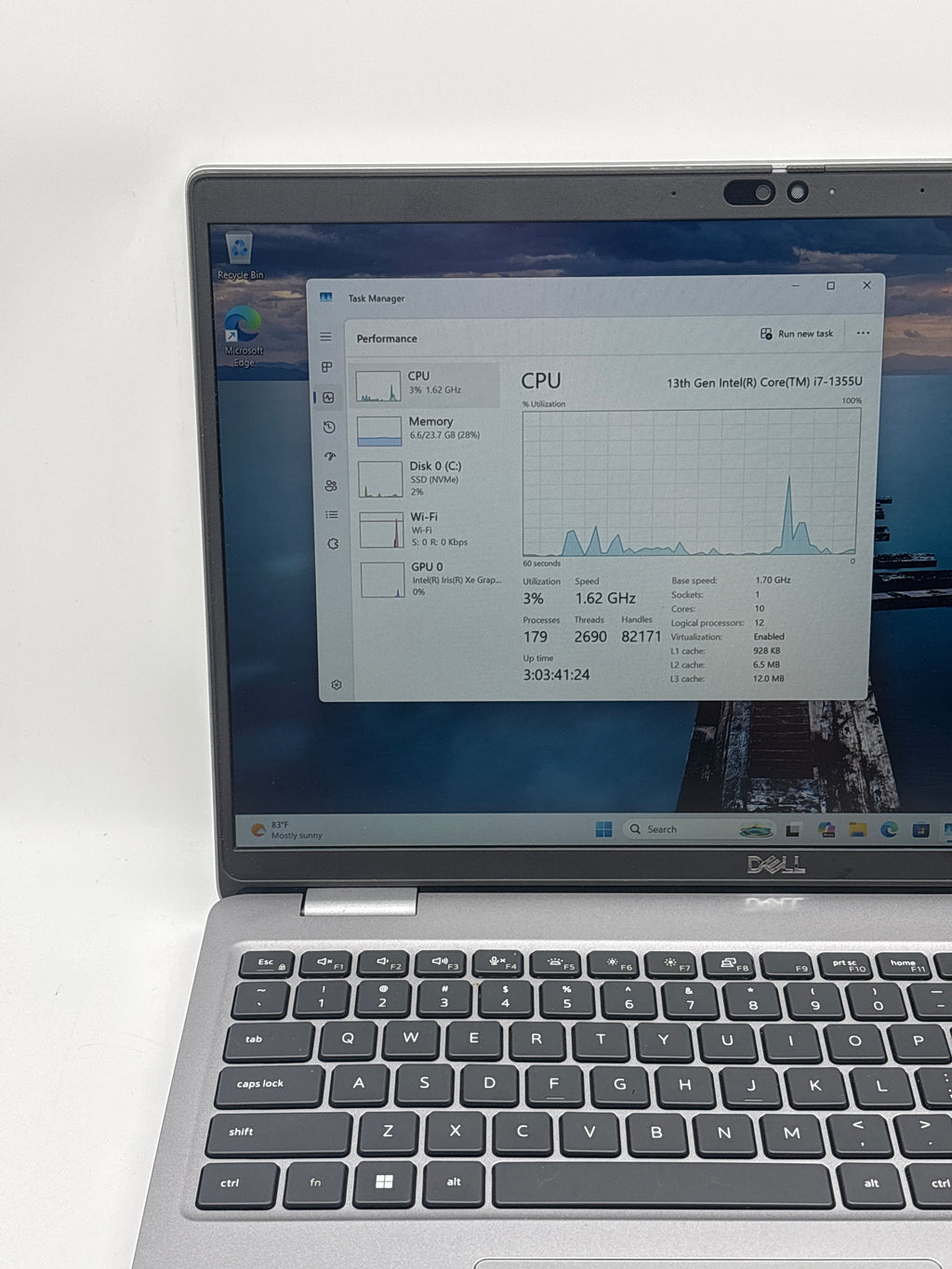 Dell Precision 3580 15.6" i7-1355U 24GB RAM 256GB SSD - Warranty