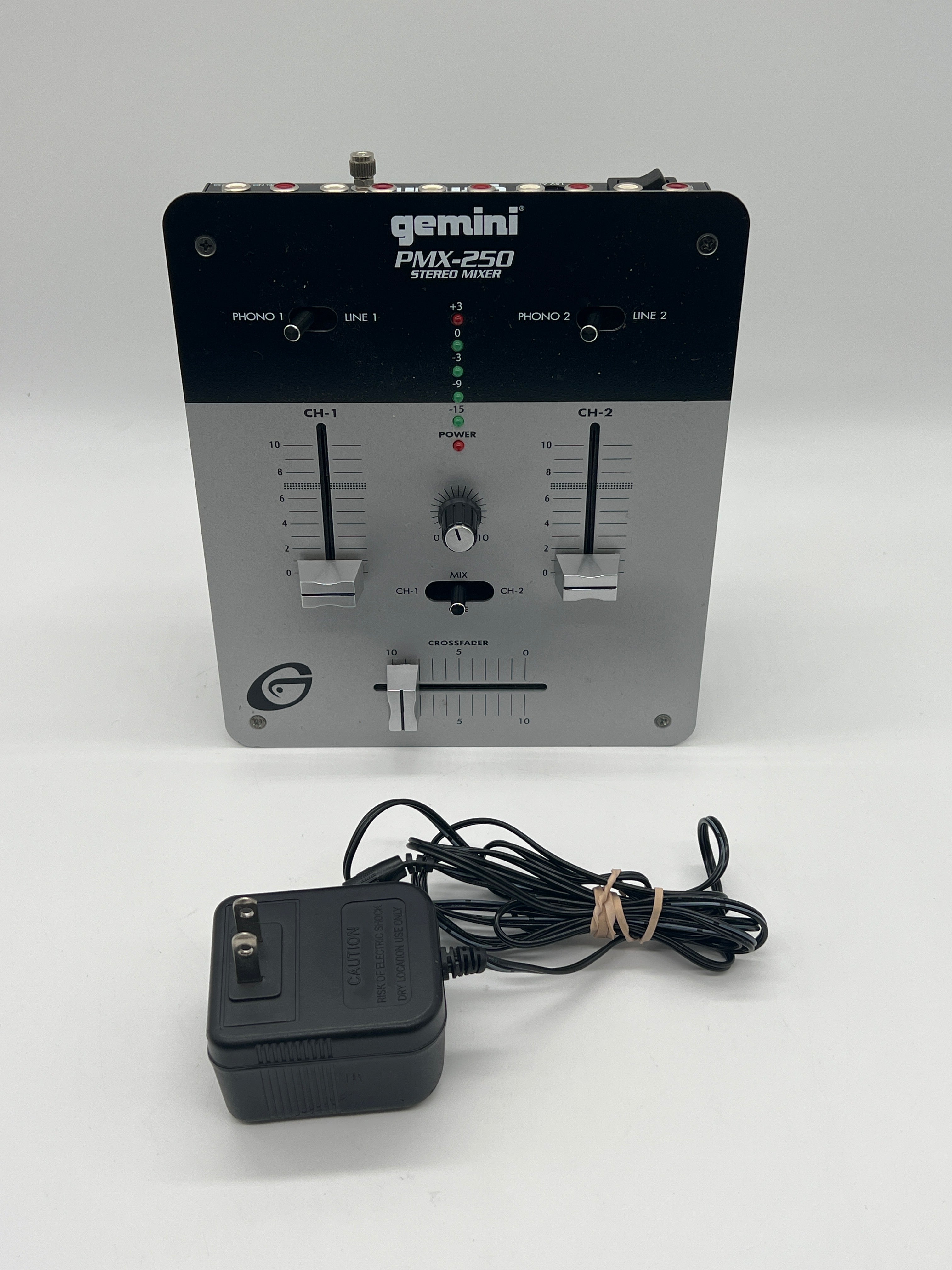 Gemini PMX-250 DJ Mixer - 2 Channel Mixer