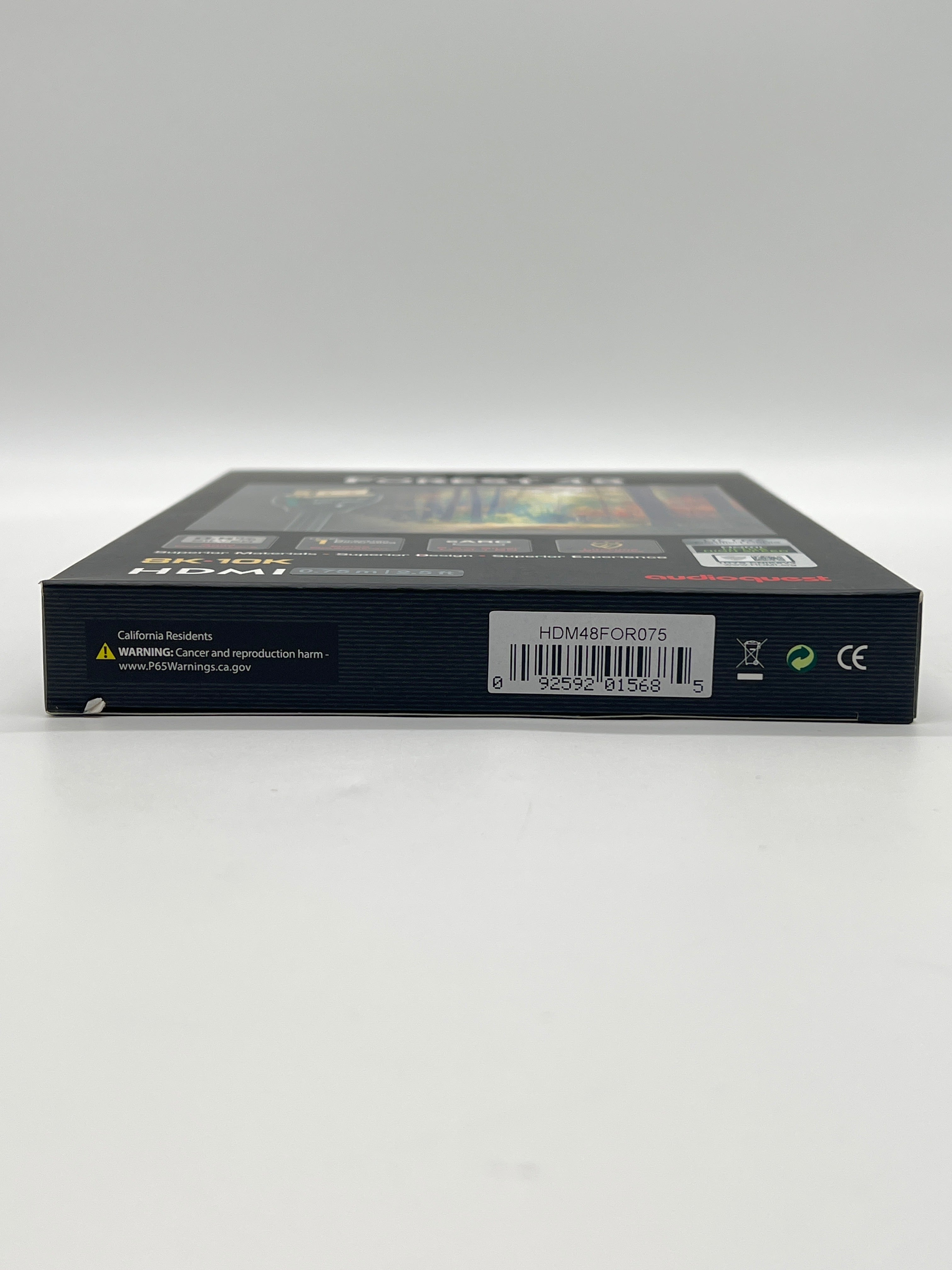 AudioQuest Forest 48 2.5ft HDMI Cable 48 Gbps 8K/10K Green - New In Box