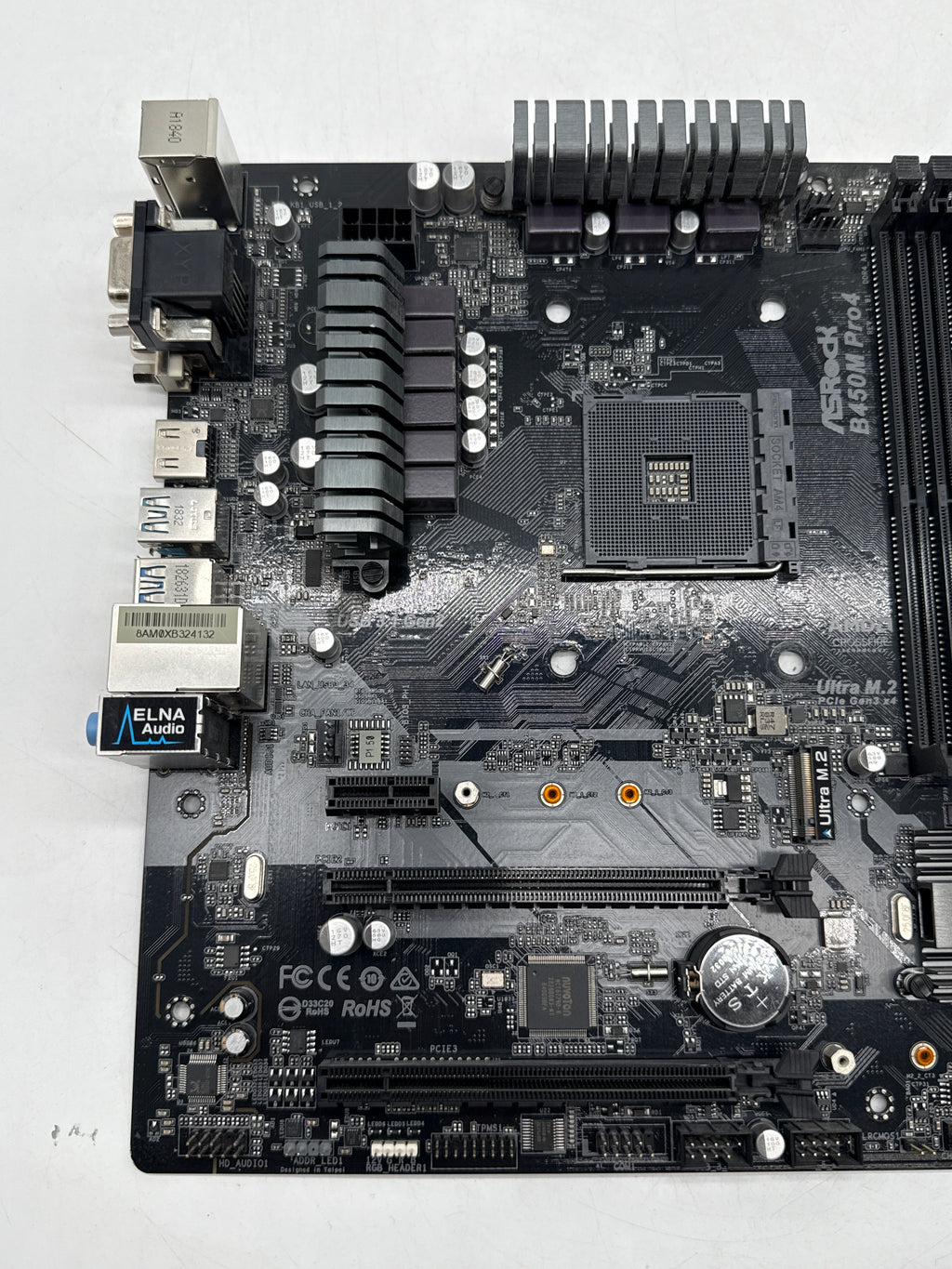 AsRock B450M Pro4 AM4 mATX AMD DDR4 Motherboard