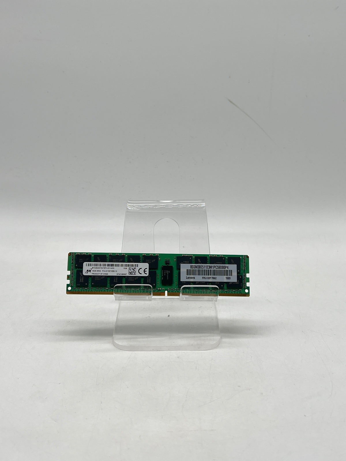 Micron 16GB PC4-2133P-RB0-10 DDR4 ECC RDIMM Server Memory - Used