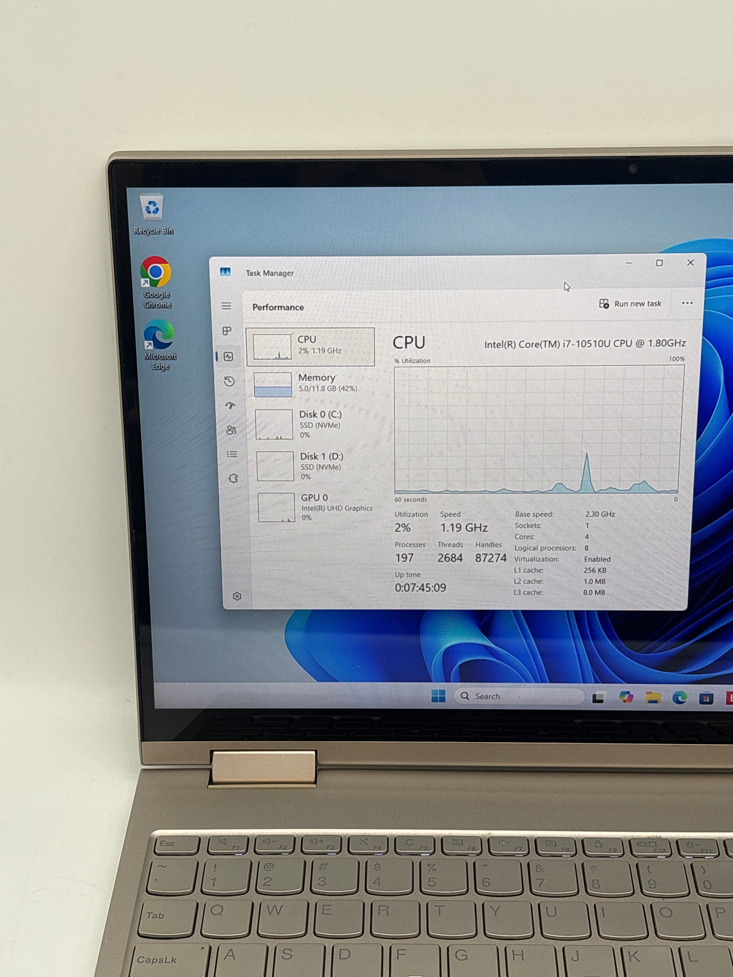 Lenovo Yoga C740-15IML i7-10510U 12GB RAM 512GB SSD
