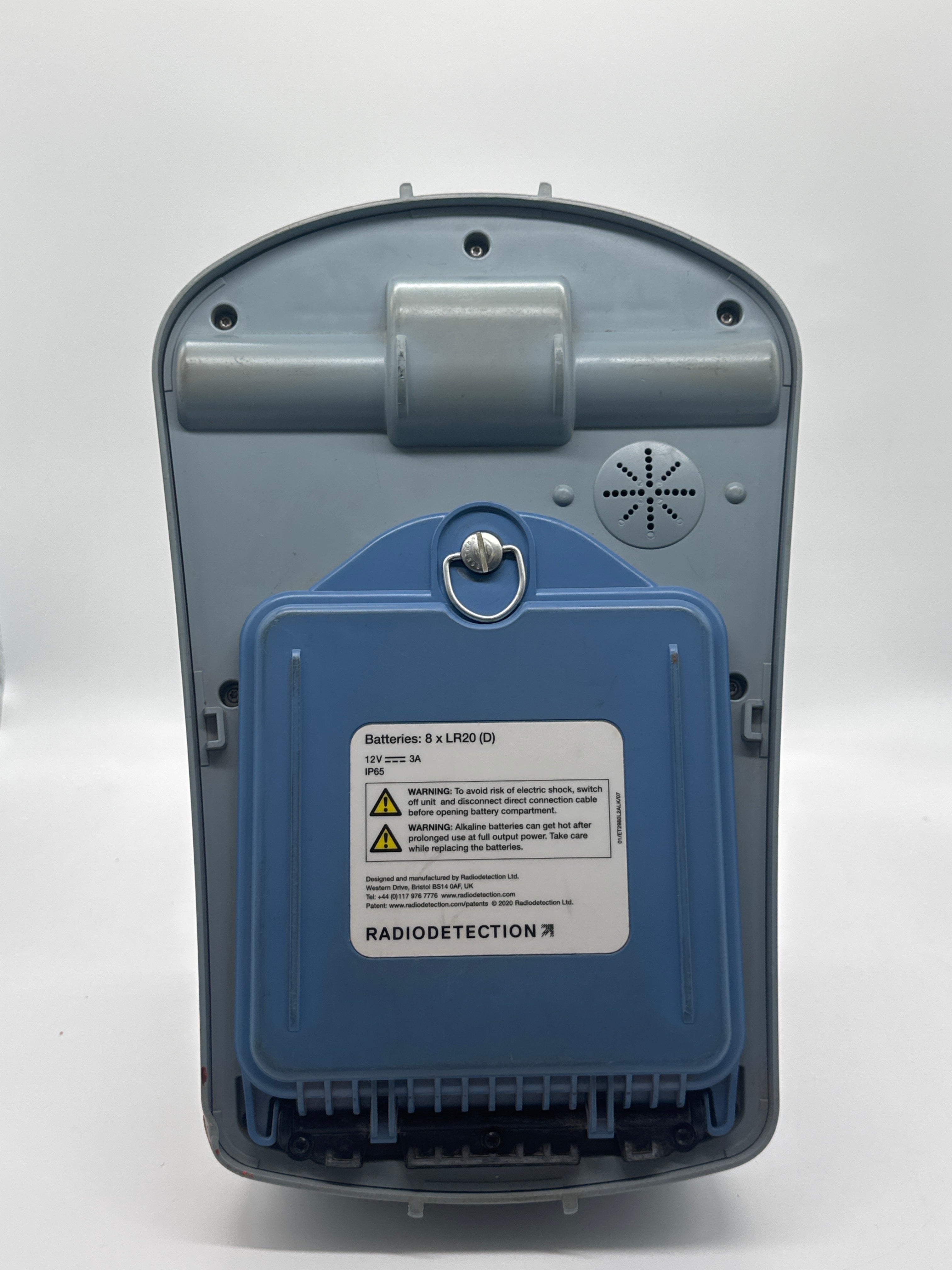 Radiodetection TX5 Utility Locating Signal Transmitter - For Parts [Broken Plastic Tab]
