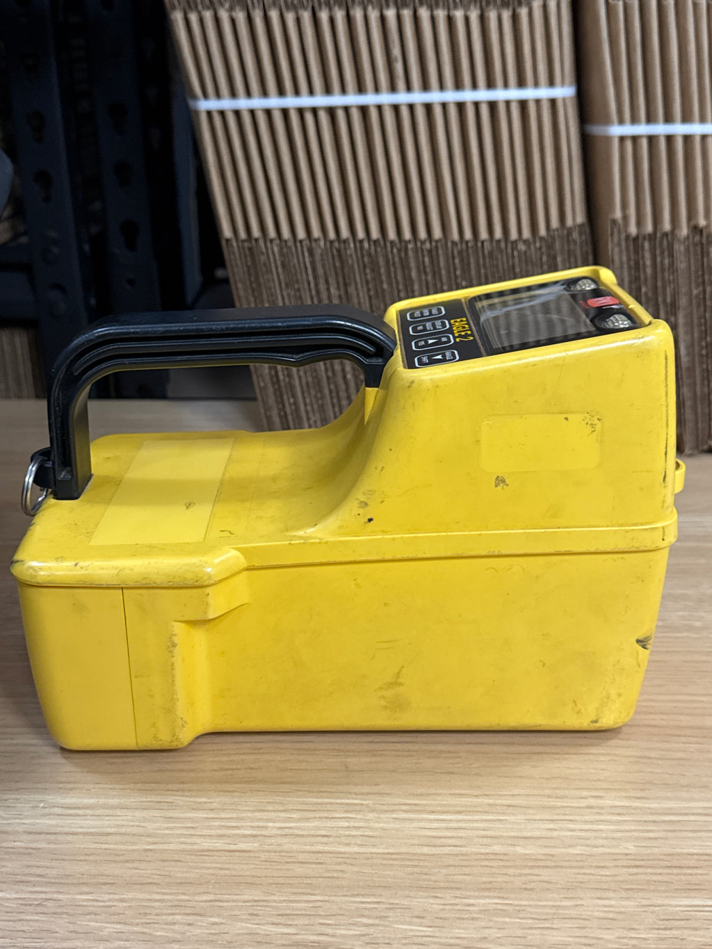RKI Instruments EAGLE 2 Type 6121-P2-ID Portable Gas Detector Yellow - Used