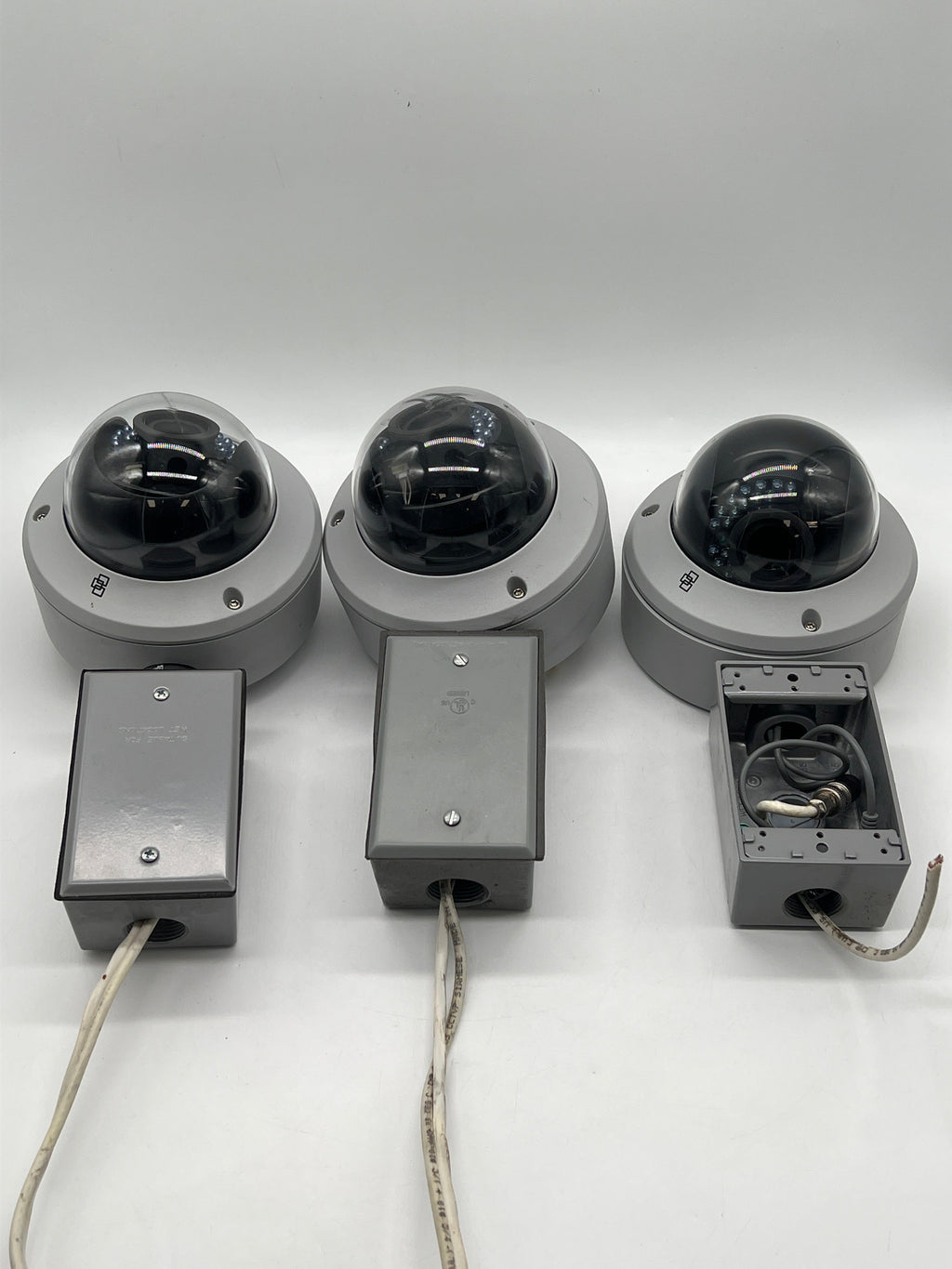 Interlogix TVD 4404 Security Camera White - Lot of 3