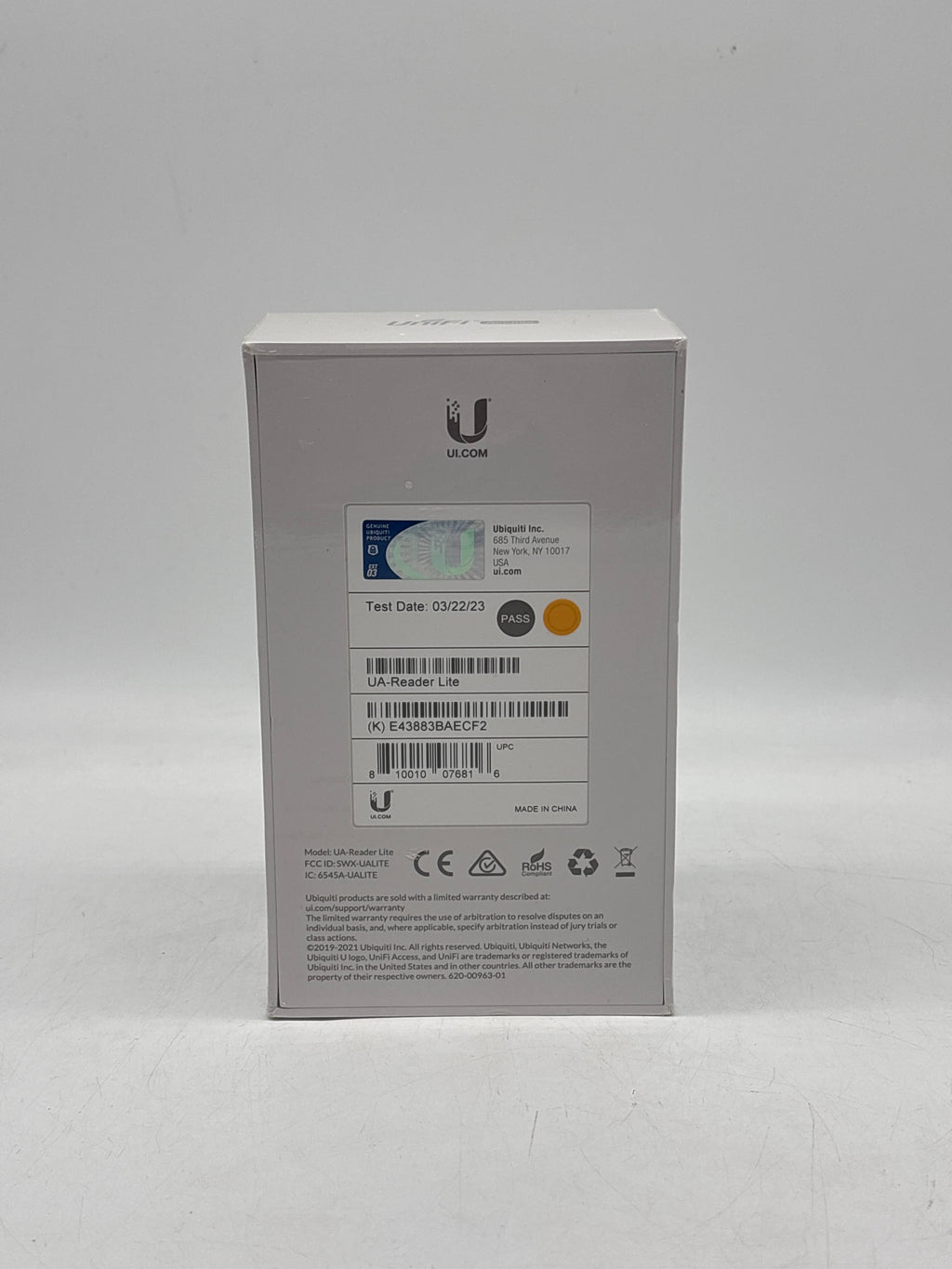 UBIQUITI UNIFI UA-READER LITE Door Access Scanner - New in Box