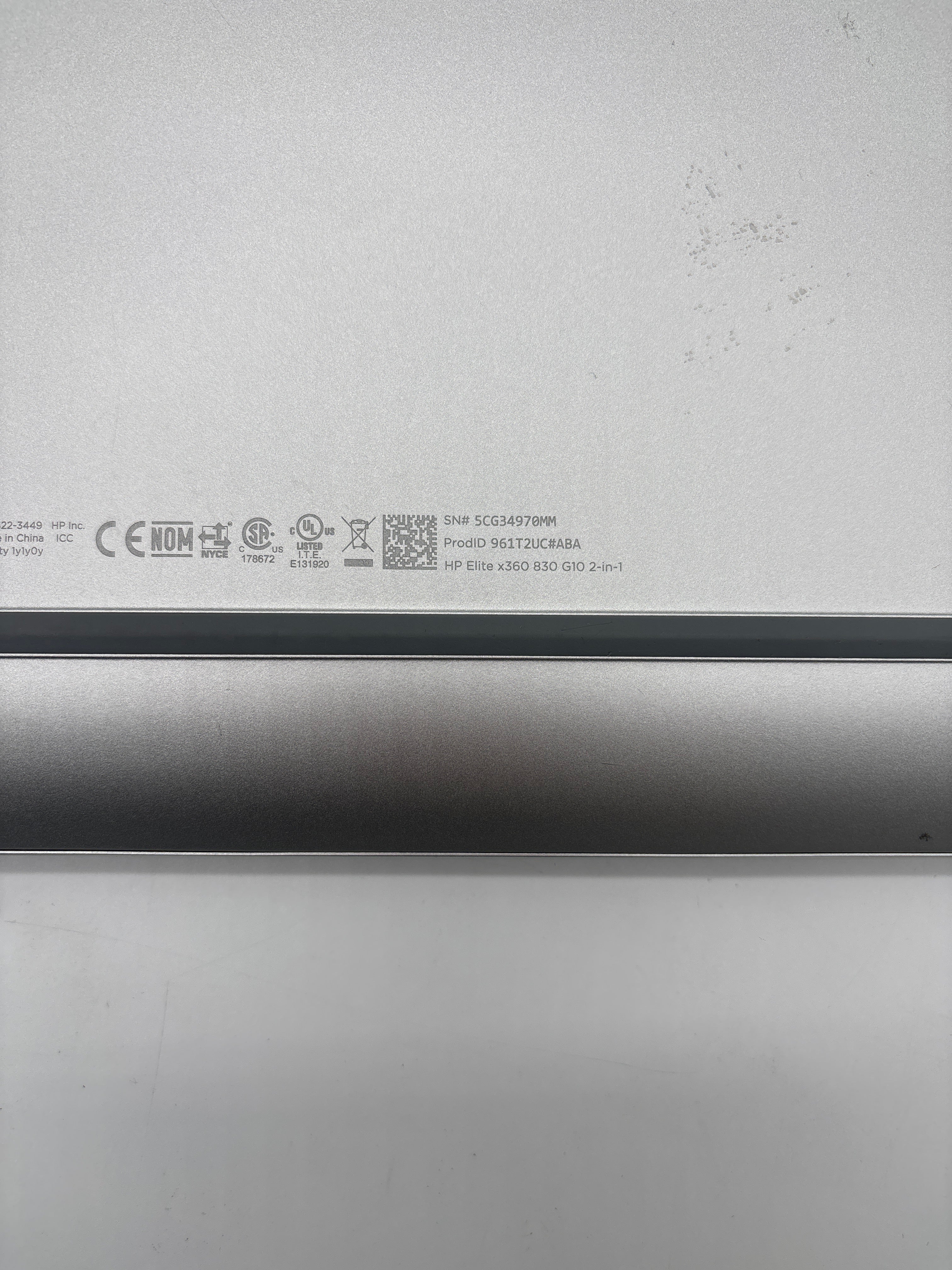 HP Elite X360 830 G10 13.3" Core i7-1365U 32GB RAM 512GB SSD Silver