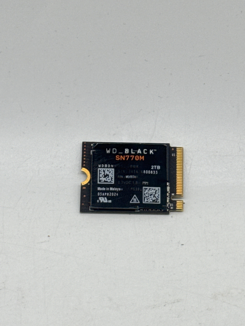 WD_BLACK SN770M 2TB Internal SSD WDBDNH0020BBK