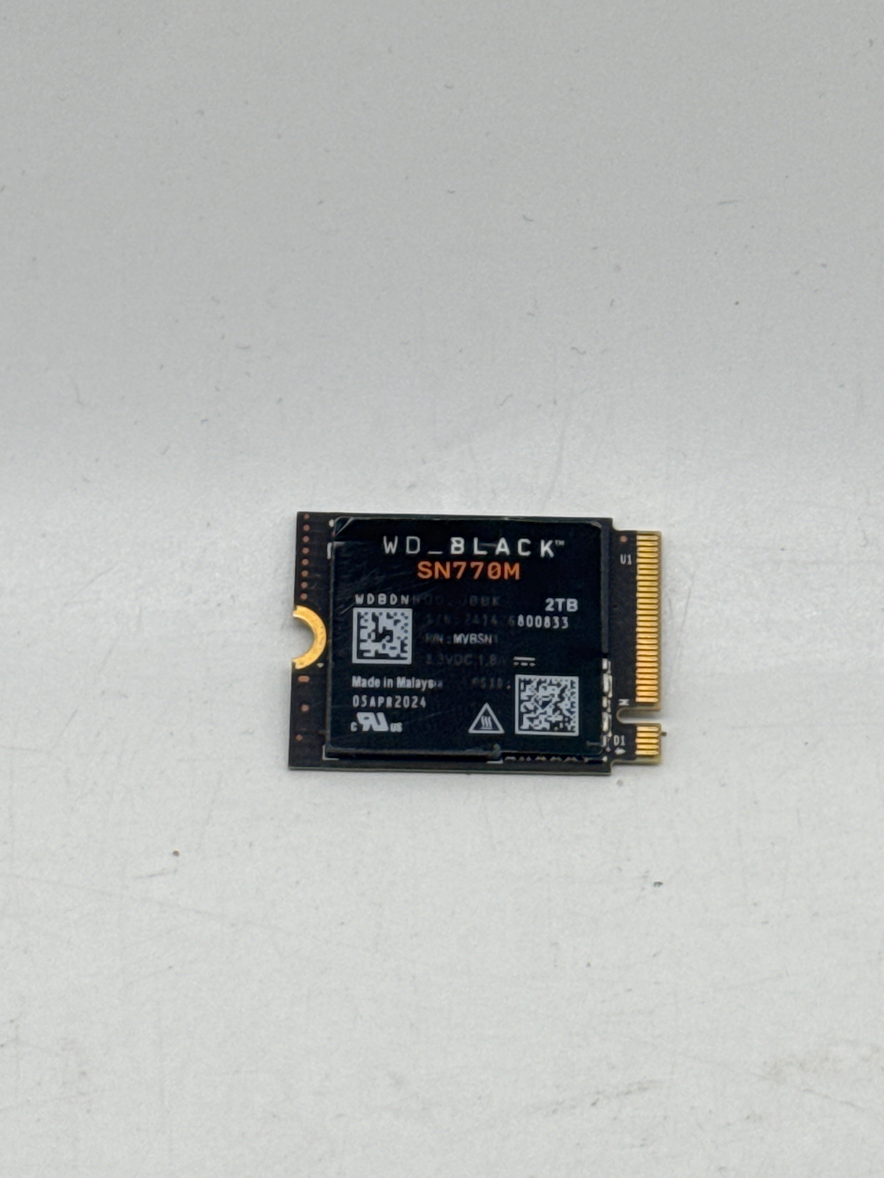 WD_BLACK SN770M 2TB Internal SSD WDBDNH0020BBK