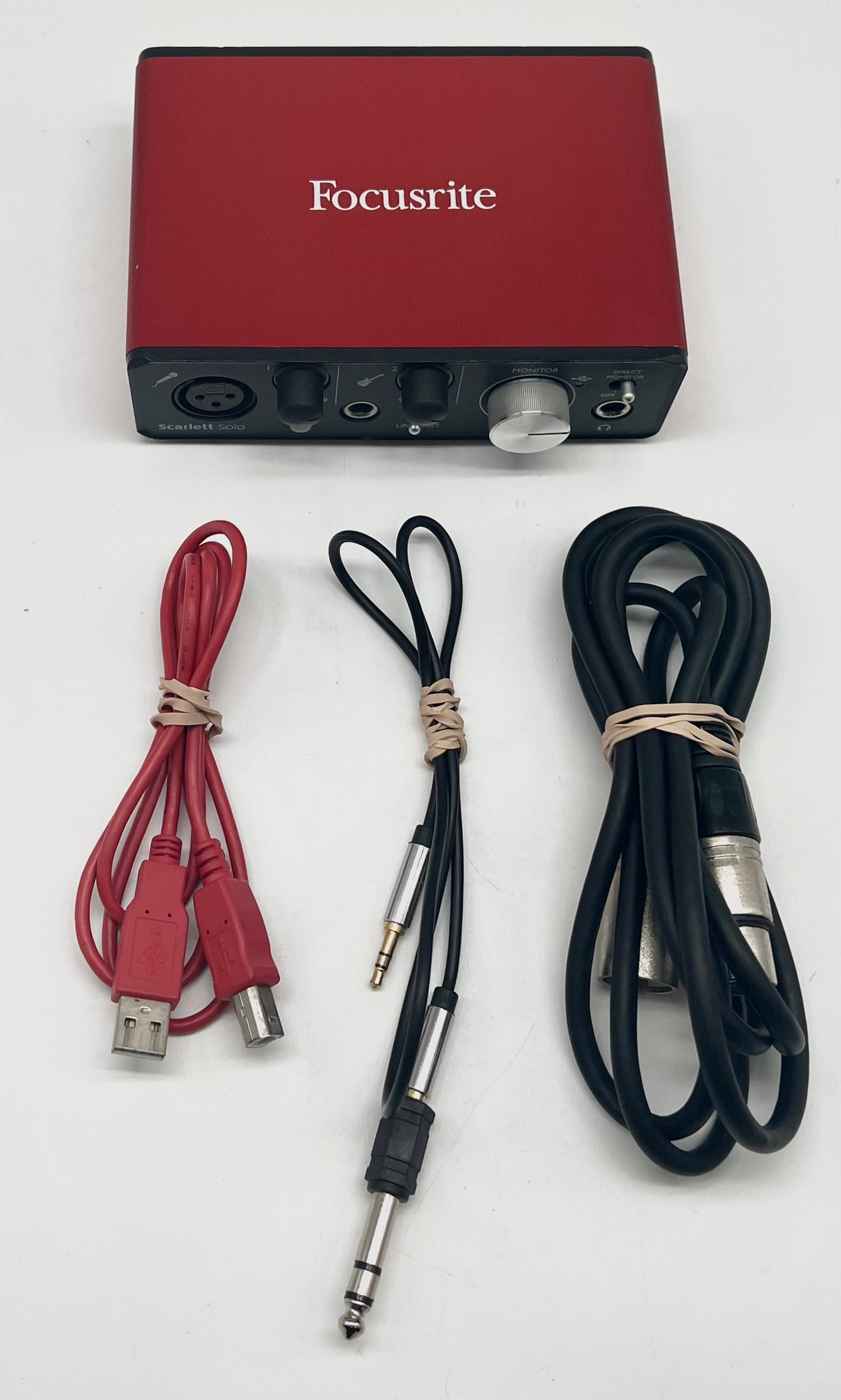 Focusrite Scarlett Solo Gen 2 Audio Interface - Used