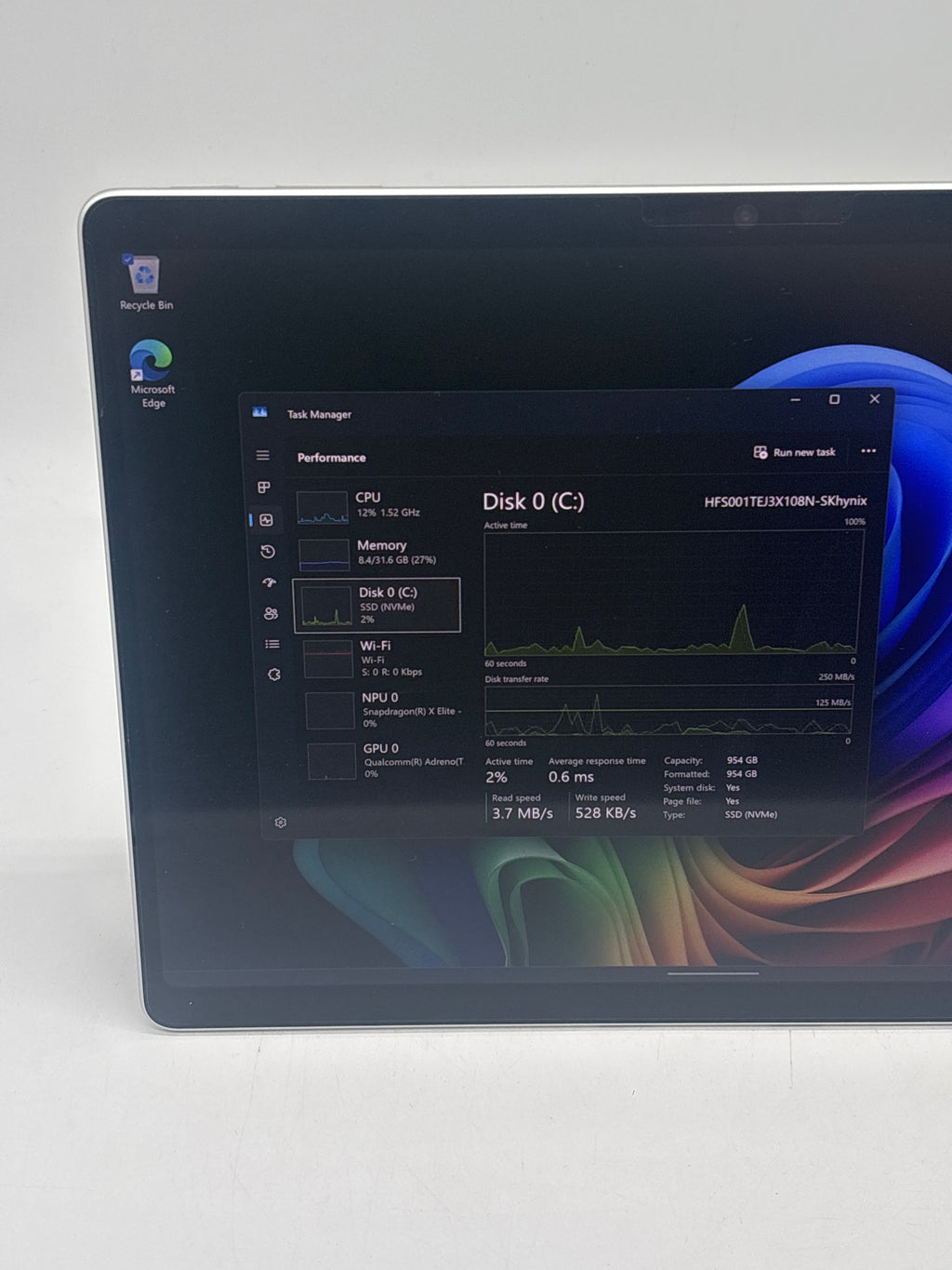 Microsoft 11th Edition 2076 Snapdragon X12 Core 32GB RAM 1TB SSD