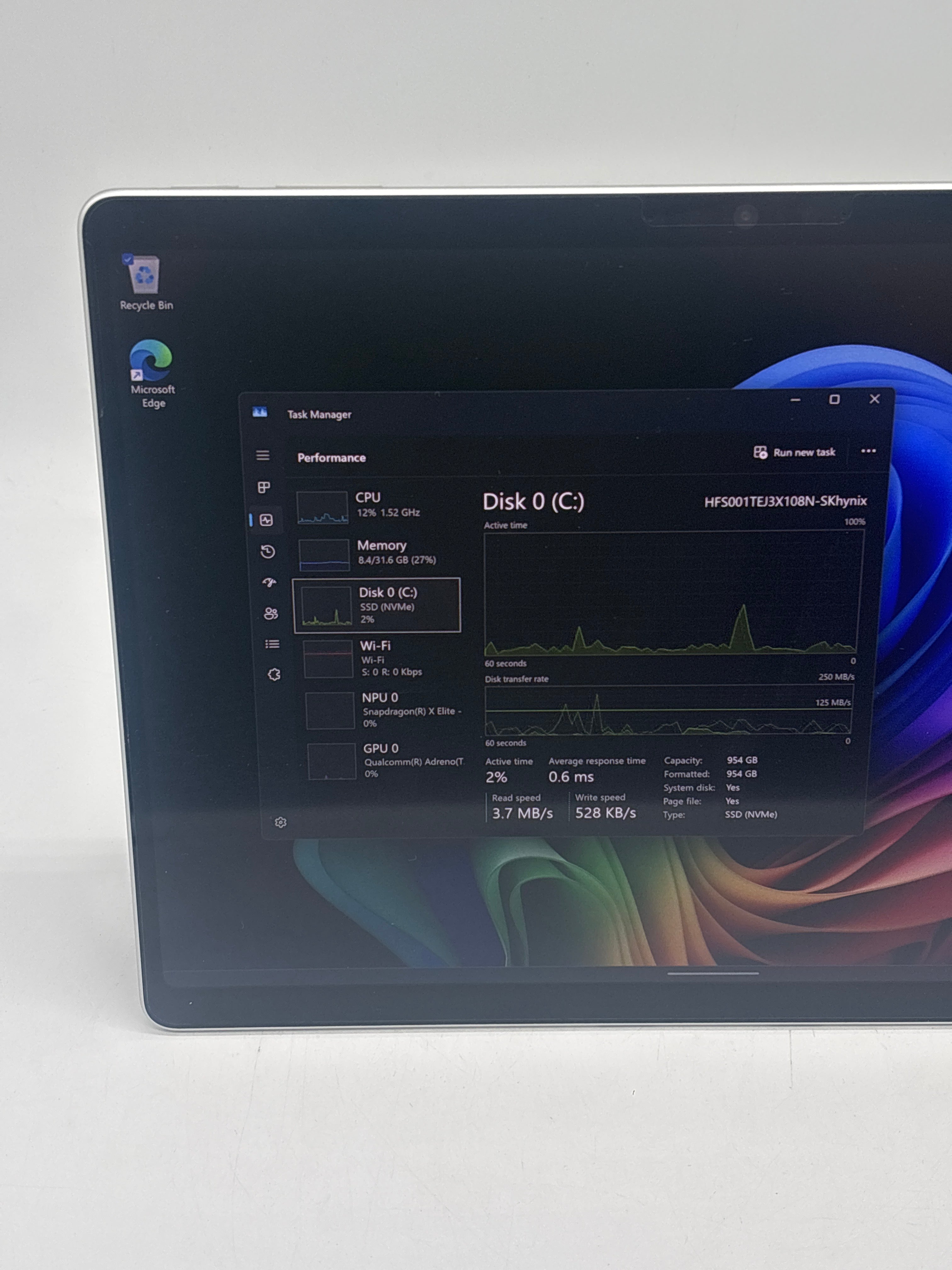 Microsoft 11th Edition 2076 Snapdragon X12 Core 32GB RAM 1TB SSD