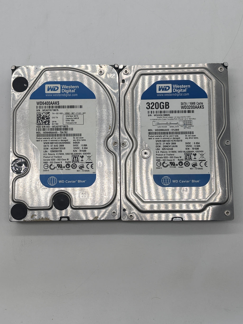 Lot of Computer Parts Including Intel Core, RAM, CPU, and Hard Drives - For Parts (Untested)