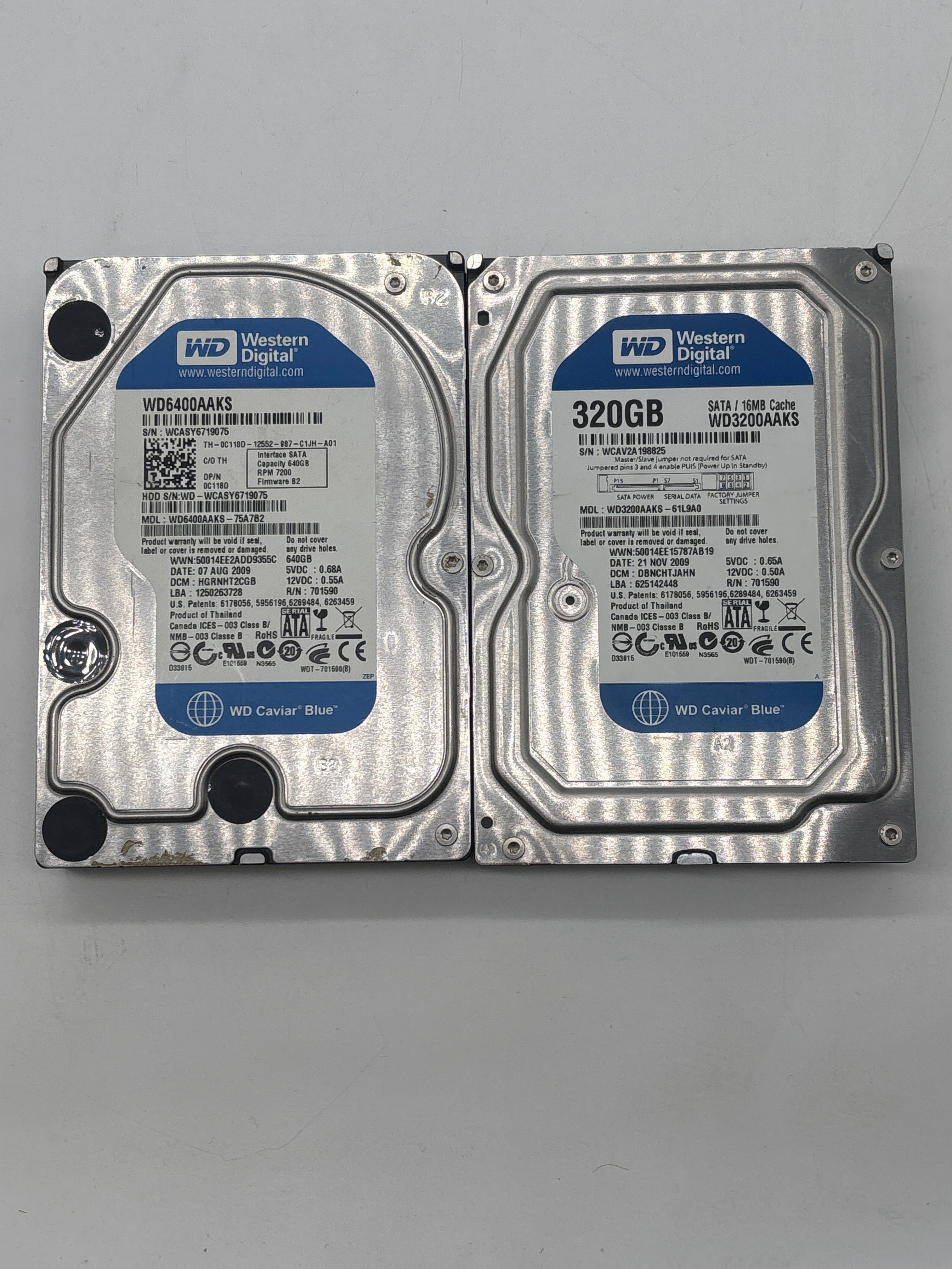 Lot of Computer Parts Including Intel Core, RAM, CPU, and Hard Drives - For Parts (Untested)