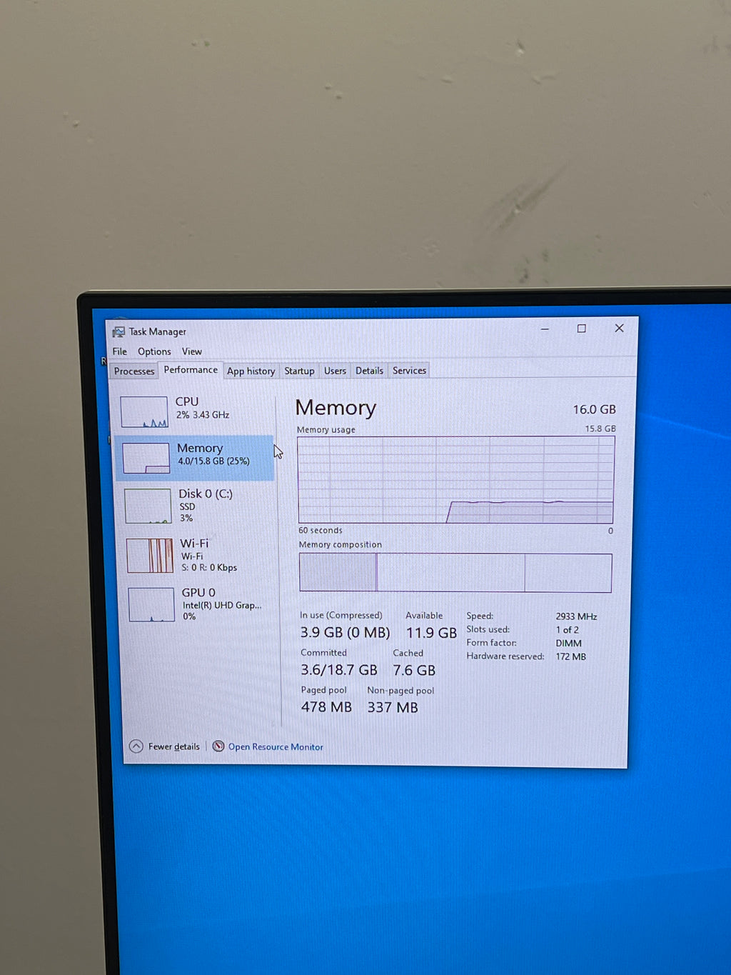 HP ENVY Desktop TE01-1011 i7-10700 16GB RAM 512GB SSD Black - Used