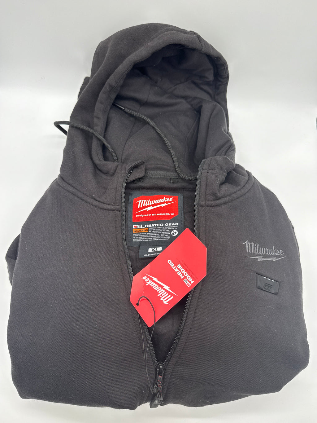 Milwaukee M12 Heated Black Jacket XL - Battery included (New with Tags)