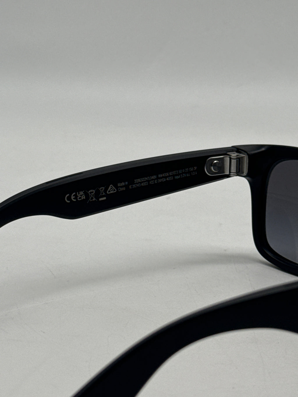 Ray-Ban Meta Wayfarer RW4006 Rebel Black Smart Glasses