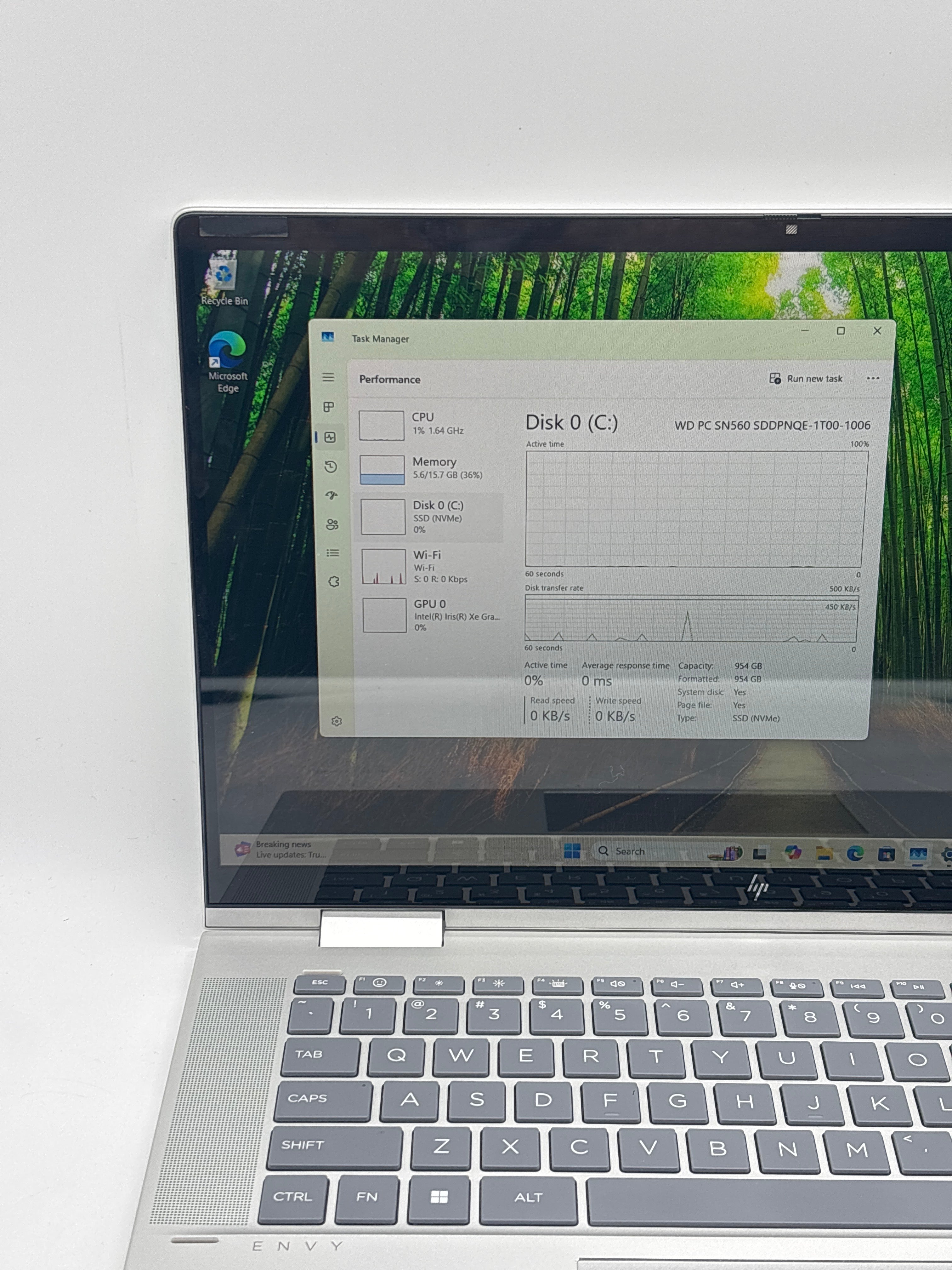 HP Envy x360 15-fe0097nr i7-1355U 16GB RAM 1TB SSD