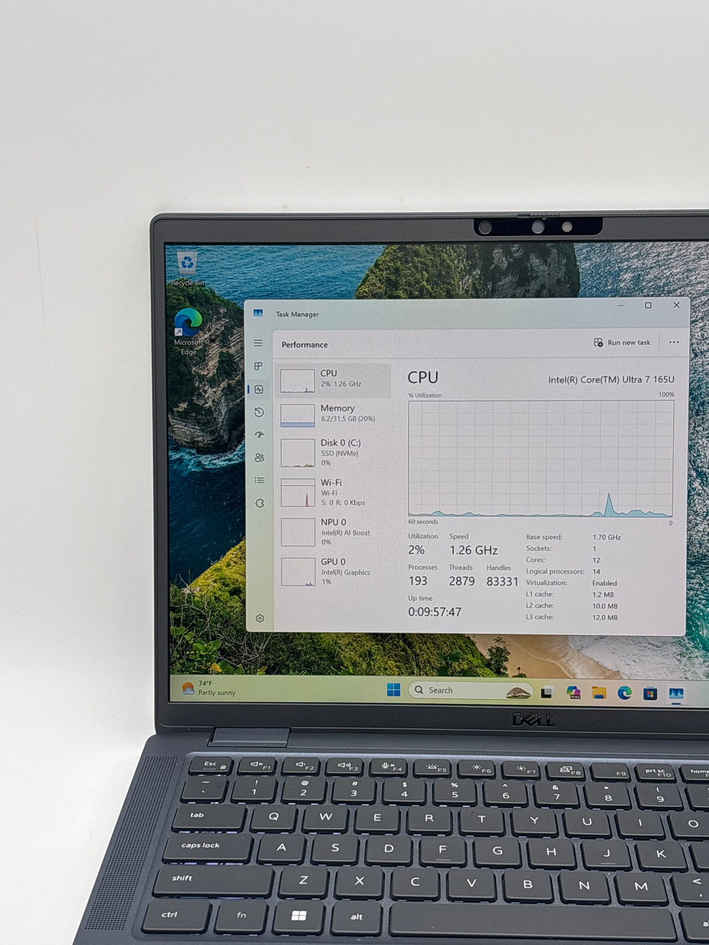 Dell Latitude 7350 Ultra 7 165U 32GB RAM 512GB SSD - Warranty