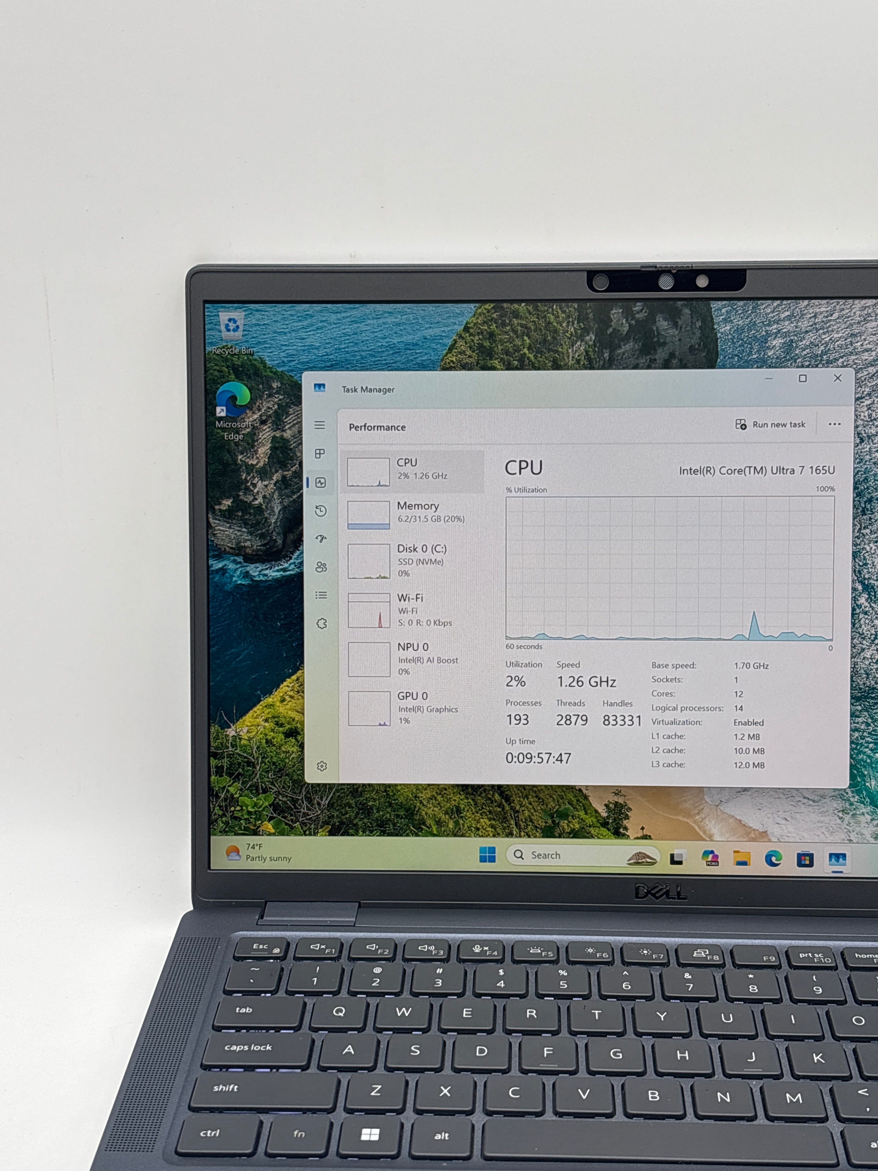 Dell Latitude 7350 Ultra 7 165U 32GB RAM 512GB SSD - Warranty
