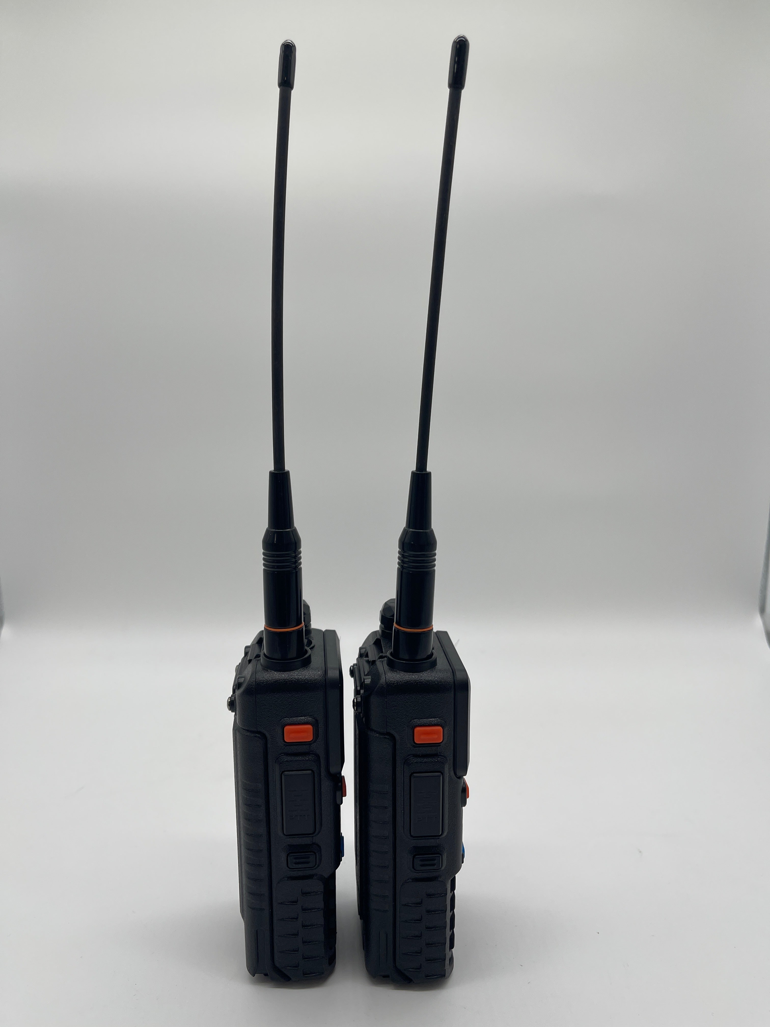 Lot of 2 BaoFeng UV-5G 2x 5W GMRS Radio 2500mAh USB-C Batteries 999 Channels