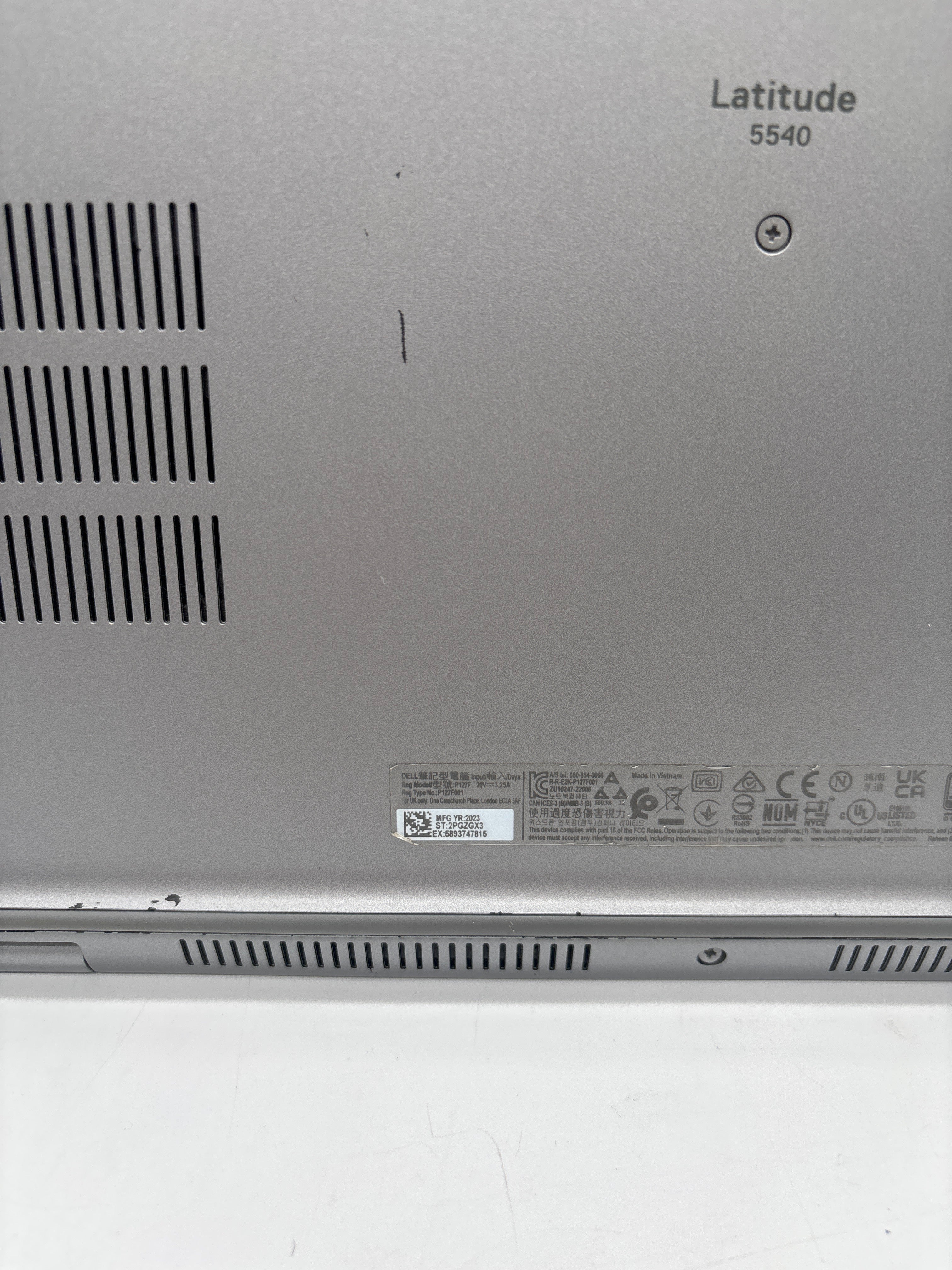 Dell Latitude 5540 Intel Core i5-1345U 16GB RAM 256GB SSD - Remotely Managed