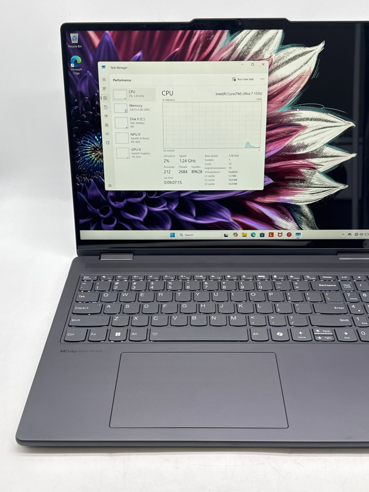 Lenovo Yoga 7 2-in-1 16IML9 Ultra 7 155U 16GB RAM 1TB SSD - Used