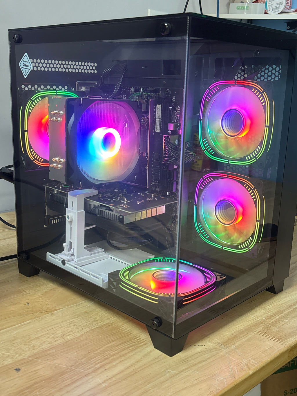 Custom PC Intel Core i5-12400F 16GB RAM 1TB SSD RTX 3050 - Used
