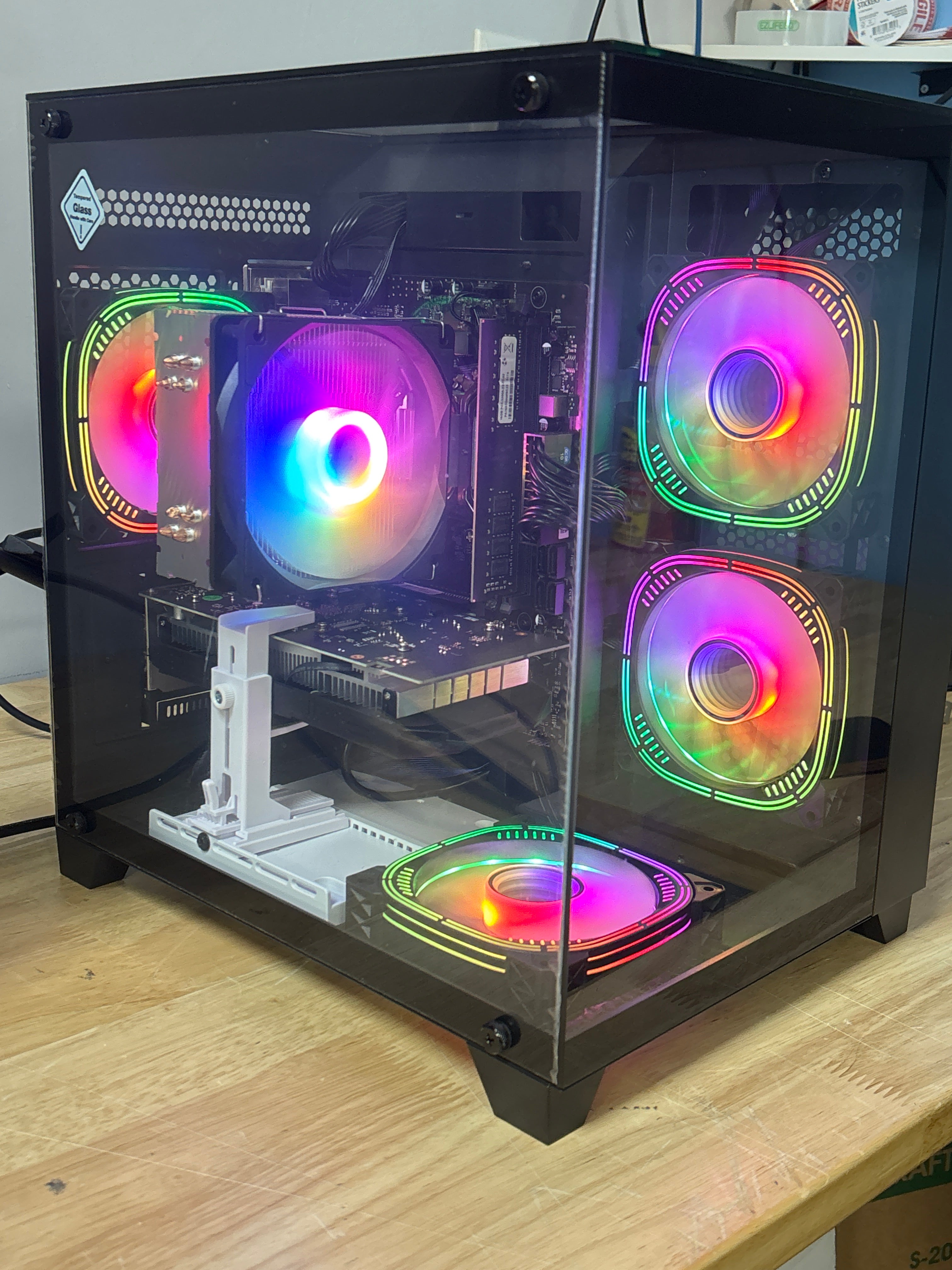 Custom PC Intel Core i5-12400F 16GB RAM 1TB SSD RTX 3050 - Used