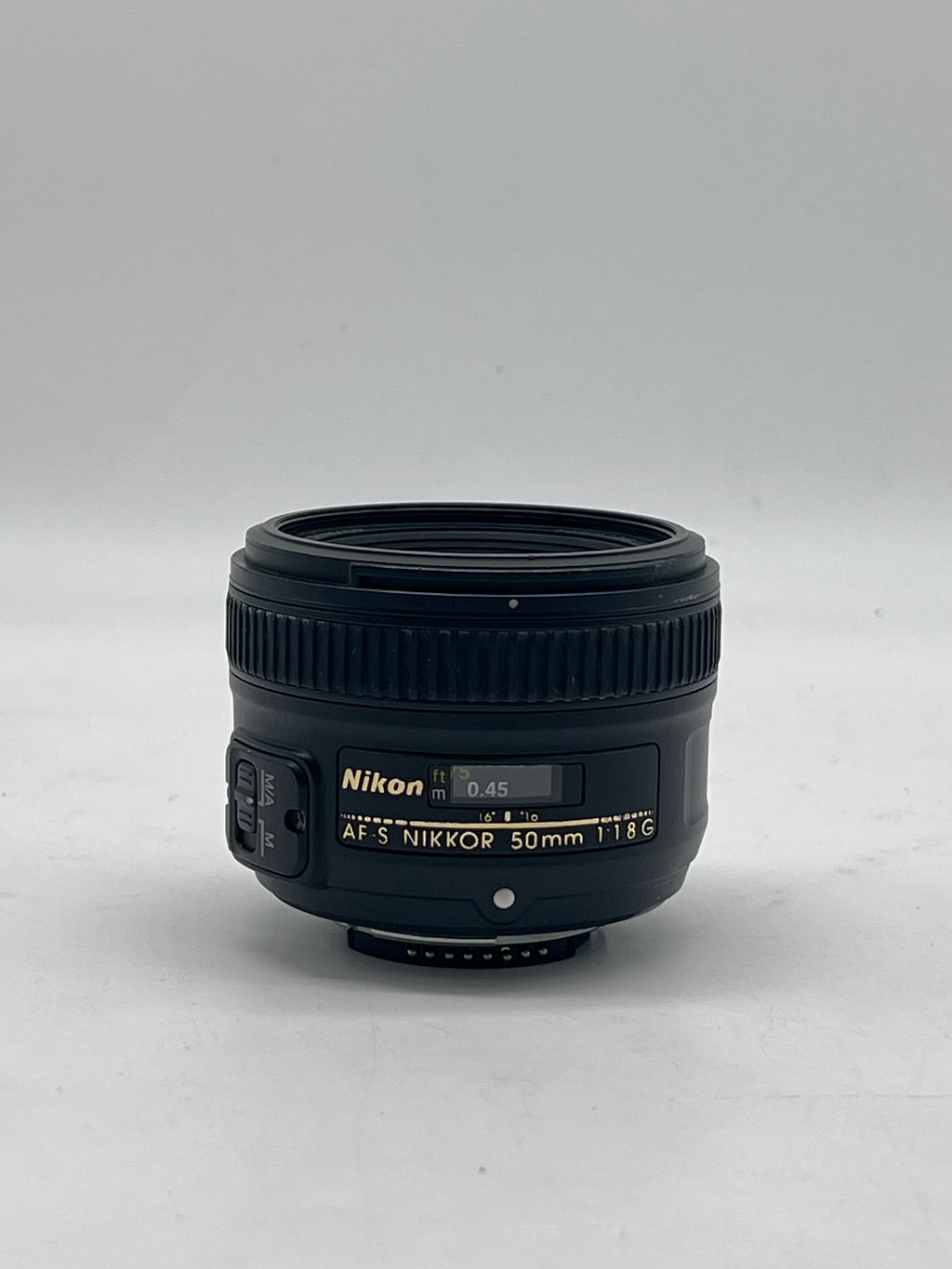 Nikon AF Nikkor 50mm F1.8G Camera Lens Black