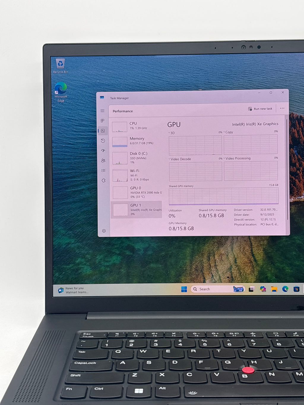 Lenovo ThinkPad P1 Gen 6 i7-13800H 32GB RAM 1TB SSD RTX 2000 TOUCH