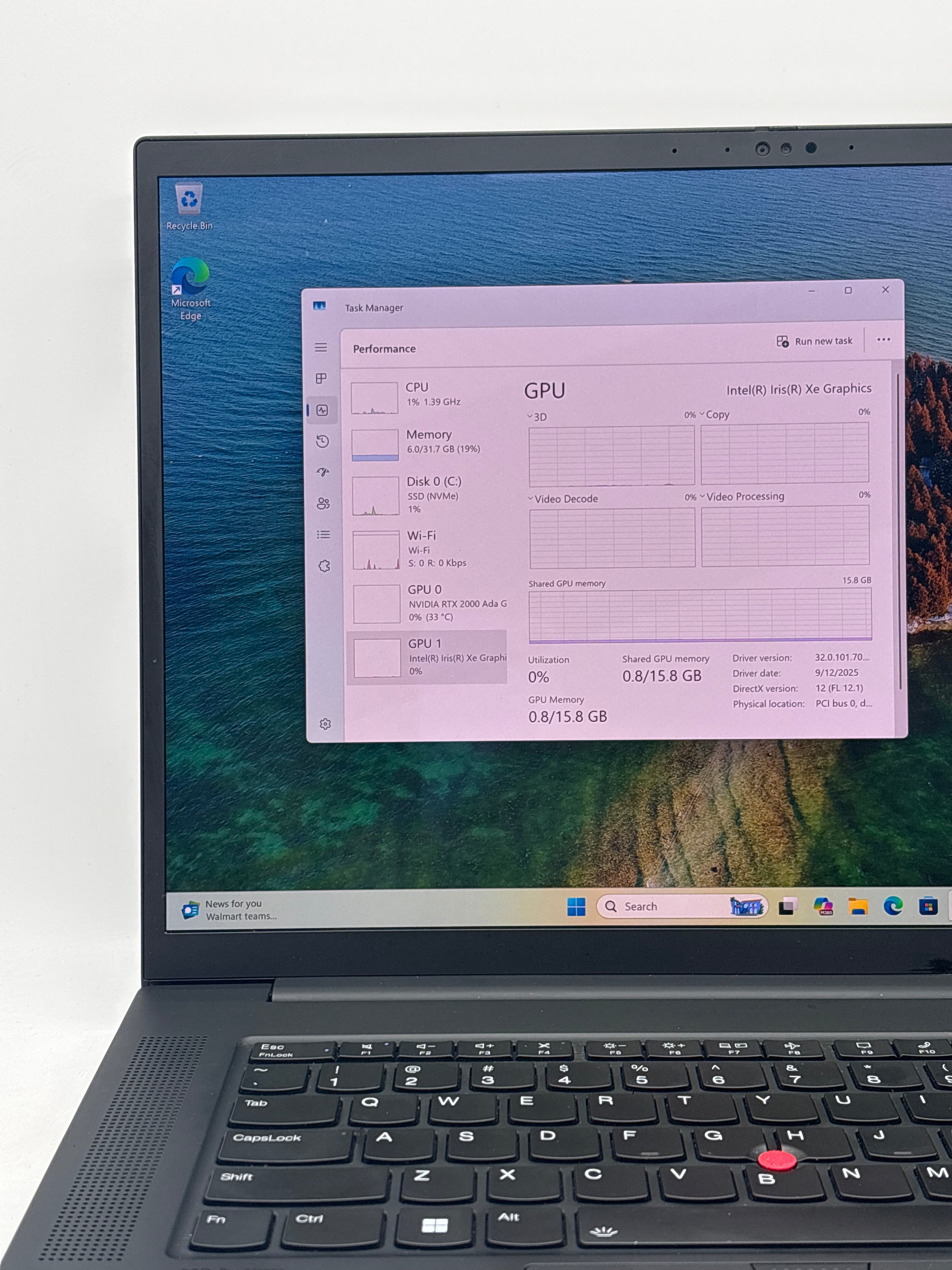 Lenovo ThinkPad P1 Gen 6 i7-13800H 32GB RAM 1TB SSD RTX 2000 TOUCH