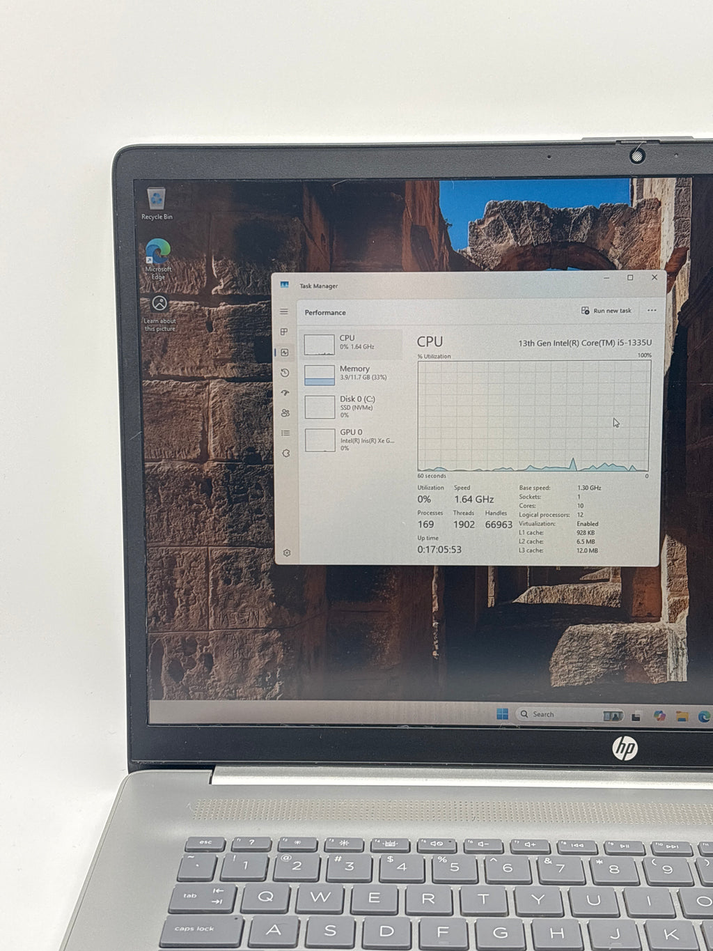 HP 17-cn3053cl i5-1335U 12GB 512GB SSD - For Parts