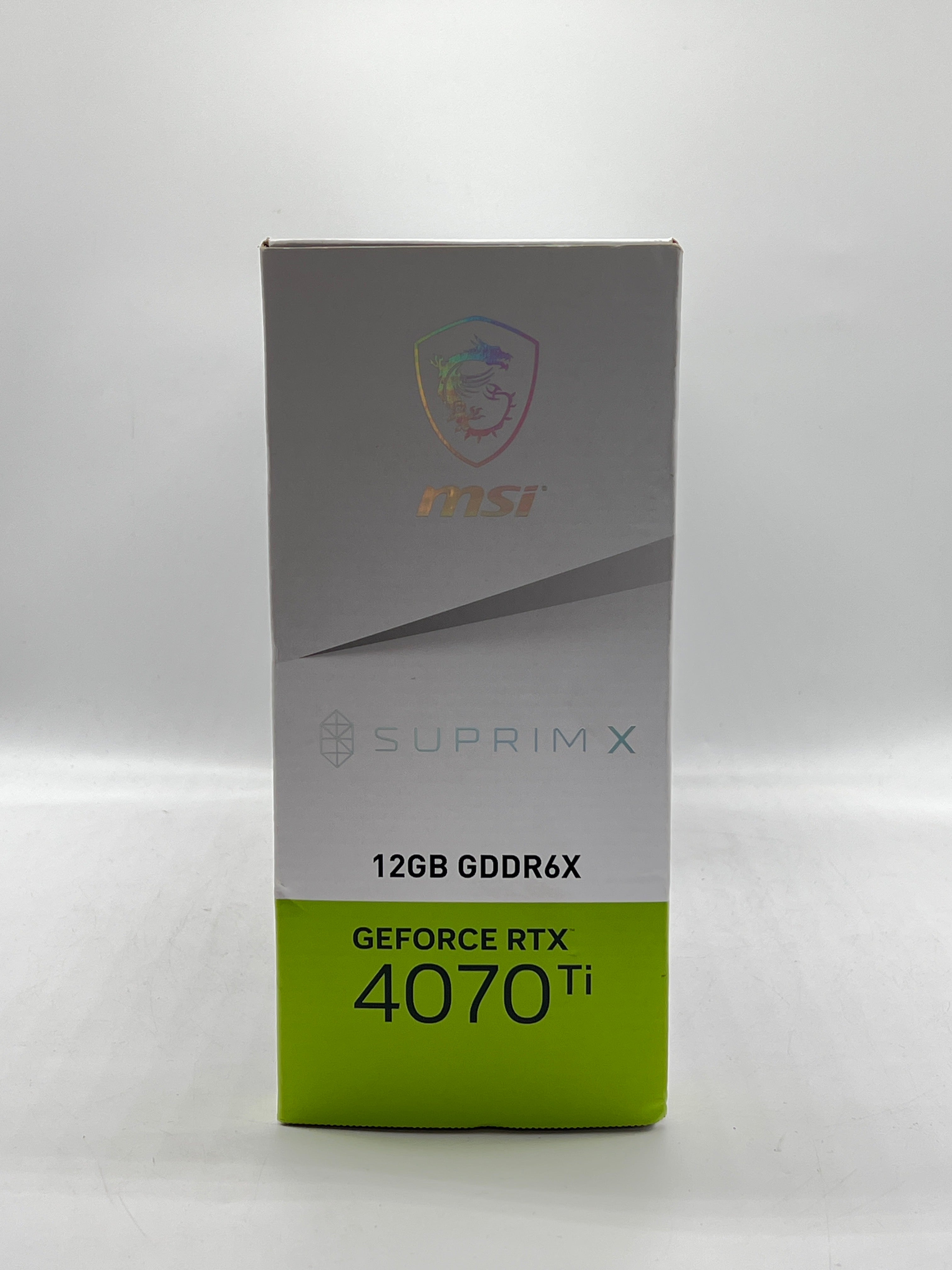 MSI GeForce RTX 4070 Ti SUPRIM X 12GB GDRR6X Graphics Card - Used With Box