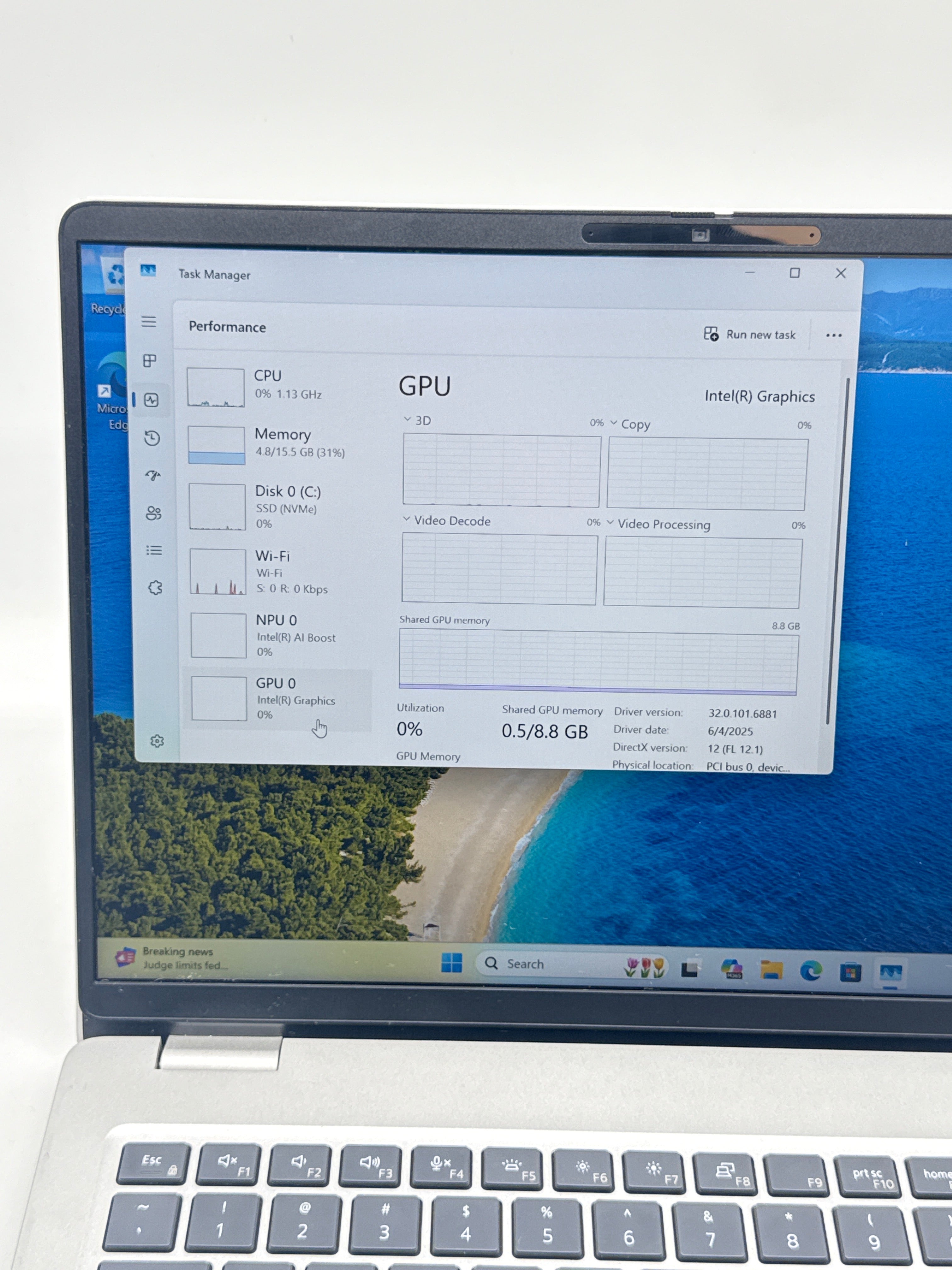 Dell Pro 14 14" Core Ultra 5 235U 2.0GHz 16GB RAM 512GB SSD Gray Used