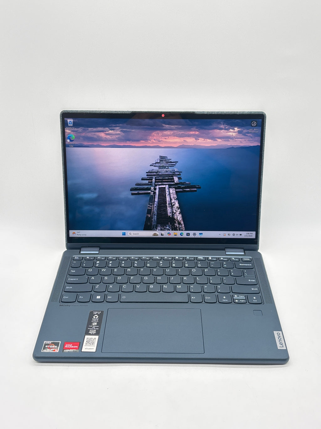 Lenovo Yoga 6 13.3" Ryzen 5 5500U 8GB RAM 256GB SSD Blue Laptop