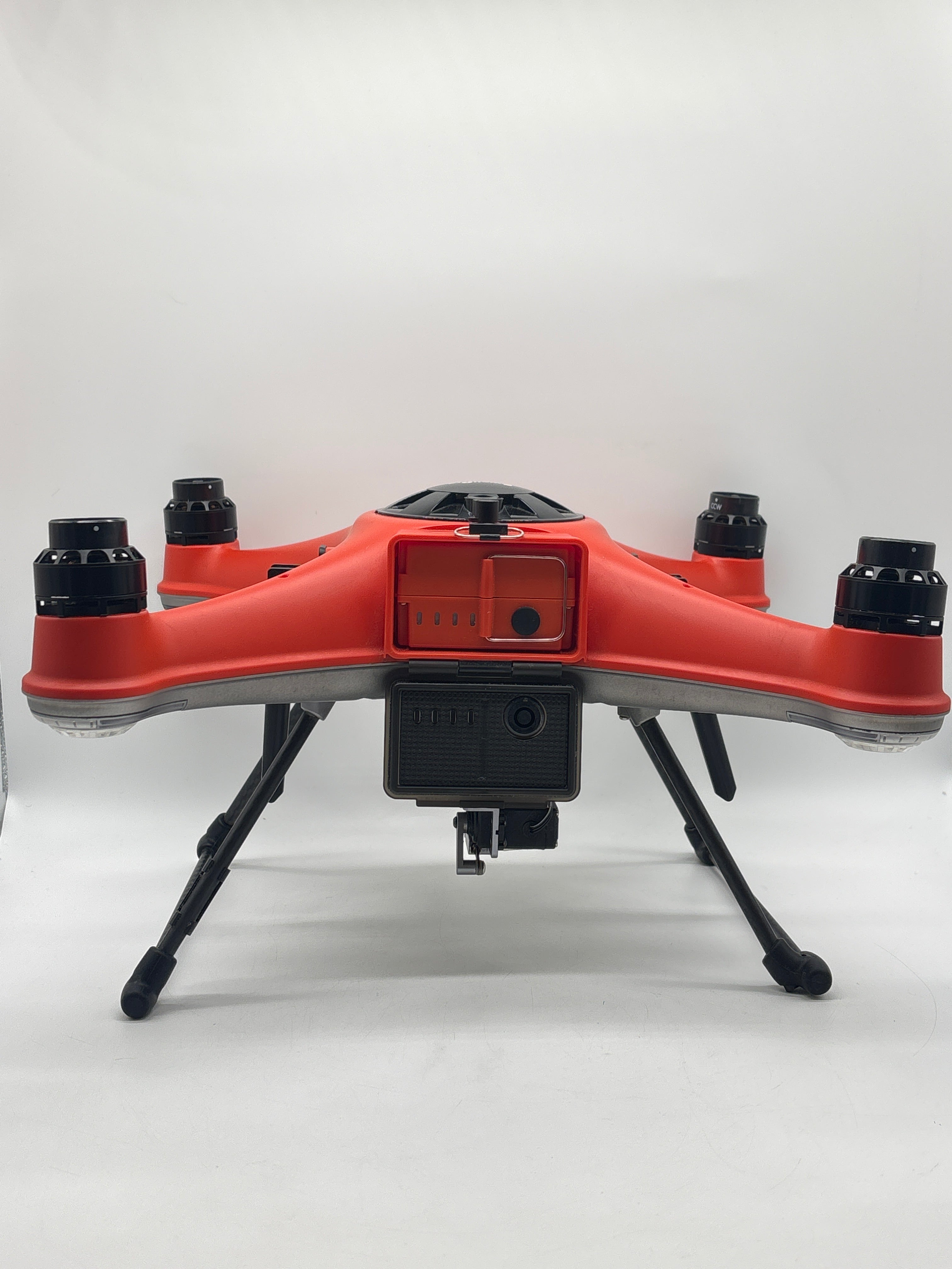 Swell Pro Splash Drone 4 Orange Professional Drone - Base Rubber Broken
