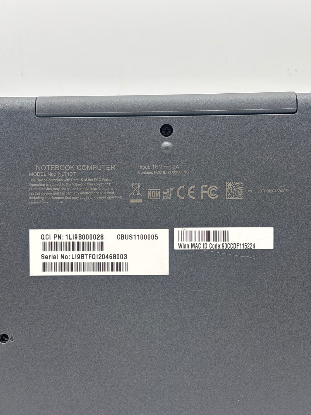CTL Nl71CT Laptop Pentium N4020 4GB RAM 32GB