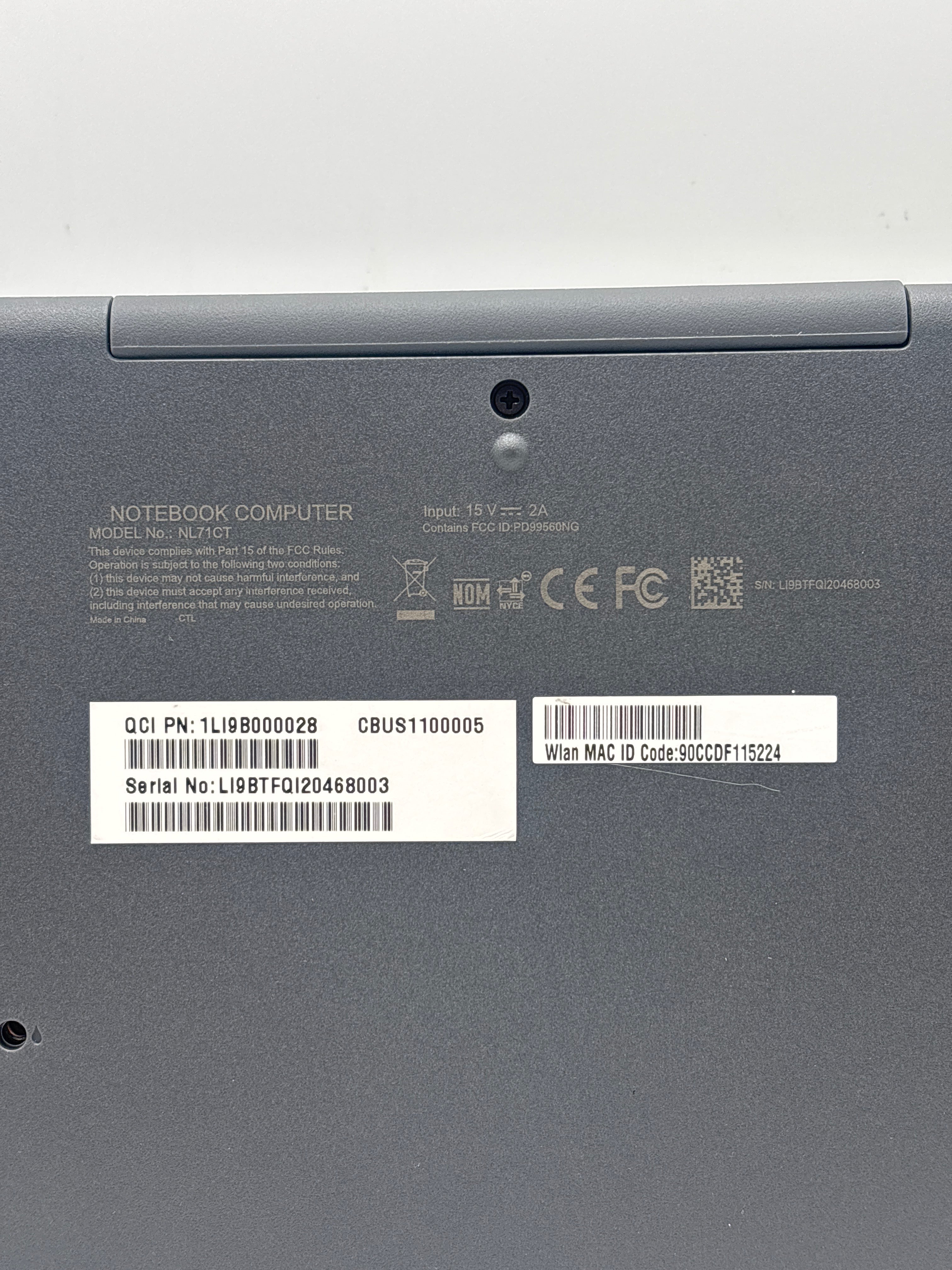 CTL Nl71CT Laptop Pentium N4020 4GB RAM 32GB