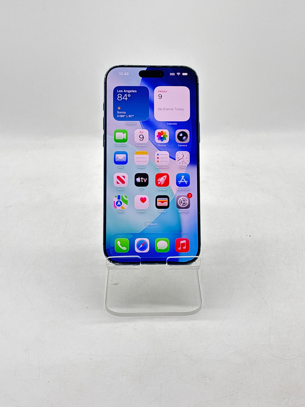 Apple iPhone 17 Pro Max A3257 Unlocked 512GB Blue 6.9in - Used