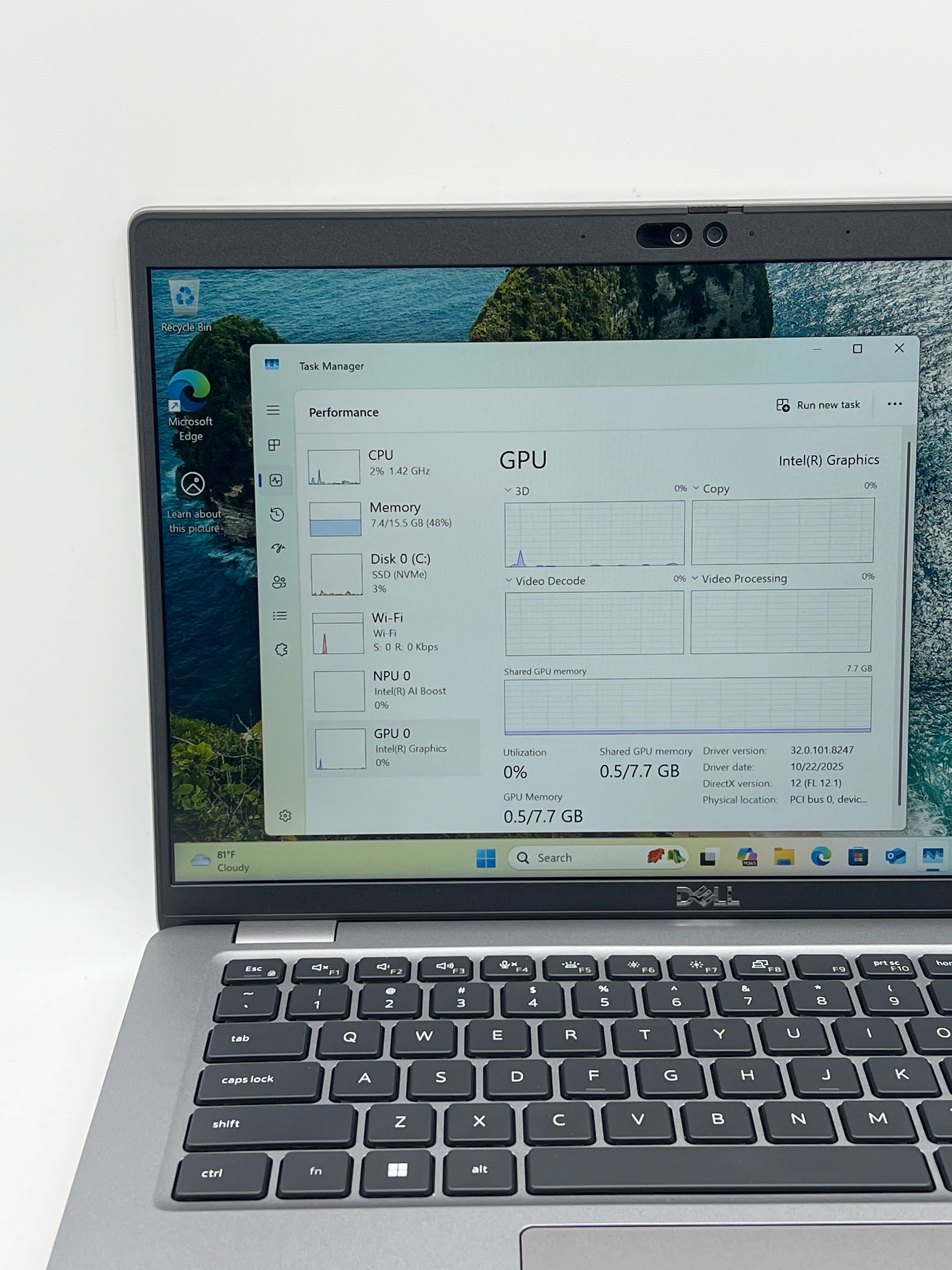 Dell Latitude 5450 Ultra 5 135U 16GB RAM 256GB SSD - Remotely Managed
