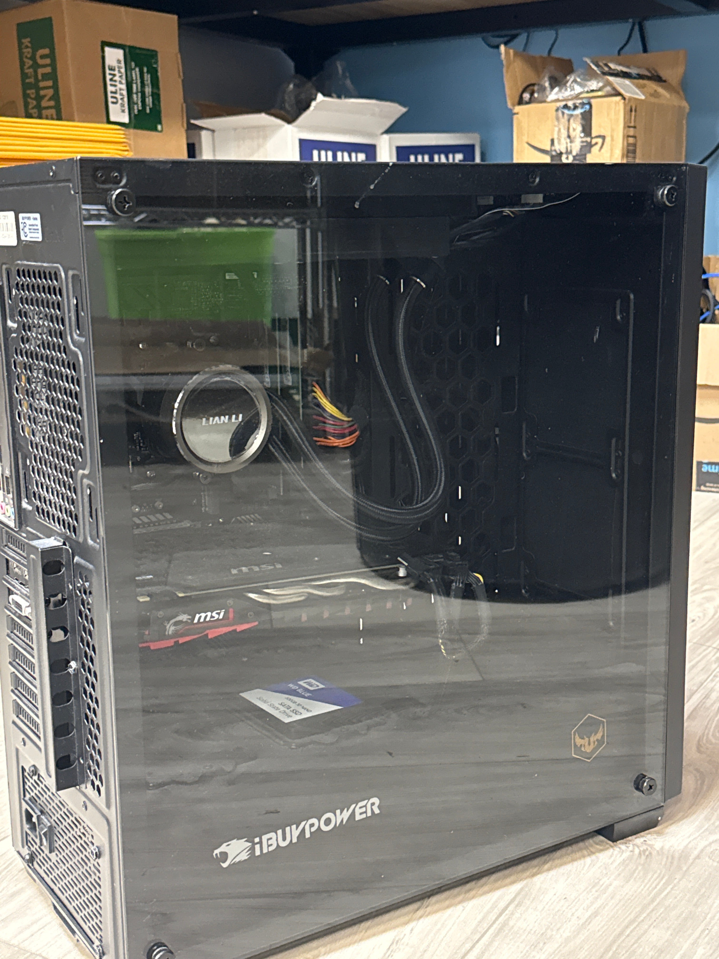 Custom Gaming Desktop Ryzen 7 2700X 16GB RAM GTX 1080