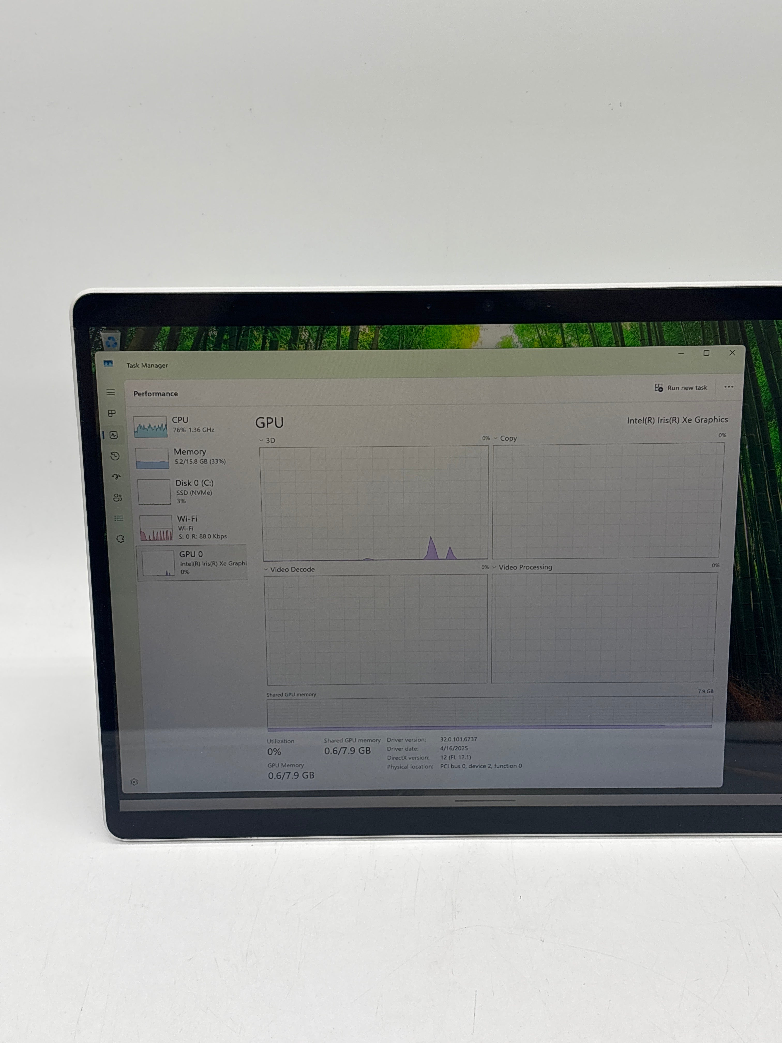 Microsoft Surface Pro 8 1982 i5-1145G7 16GB RAM 256GB