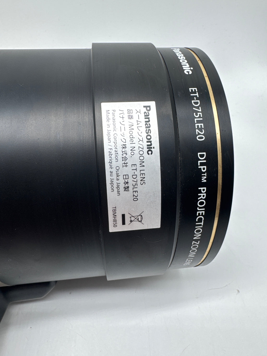 Panasonic ET-D75LE20D 3-Chip DLP Projector Zoom Lens