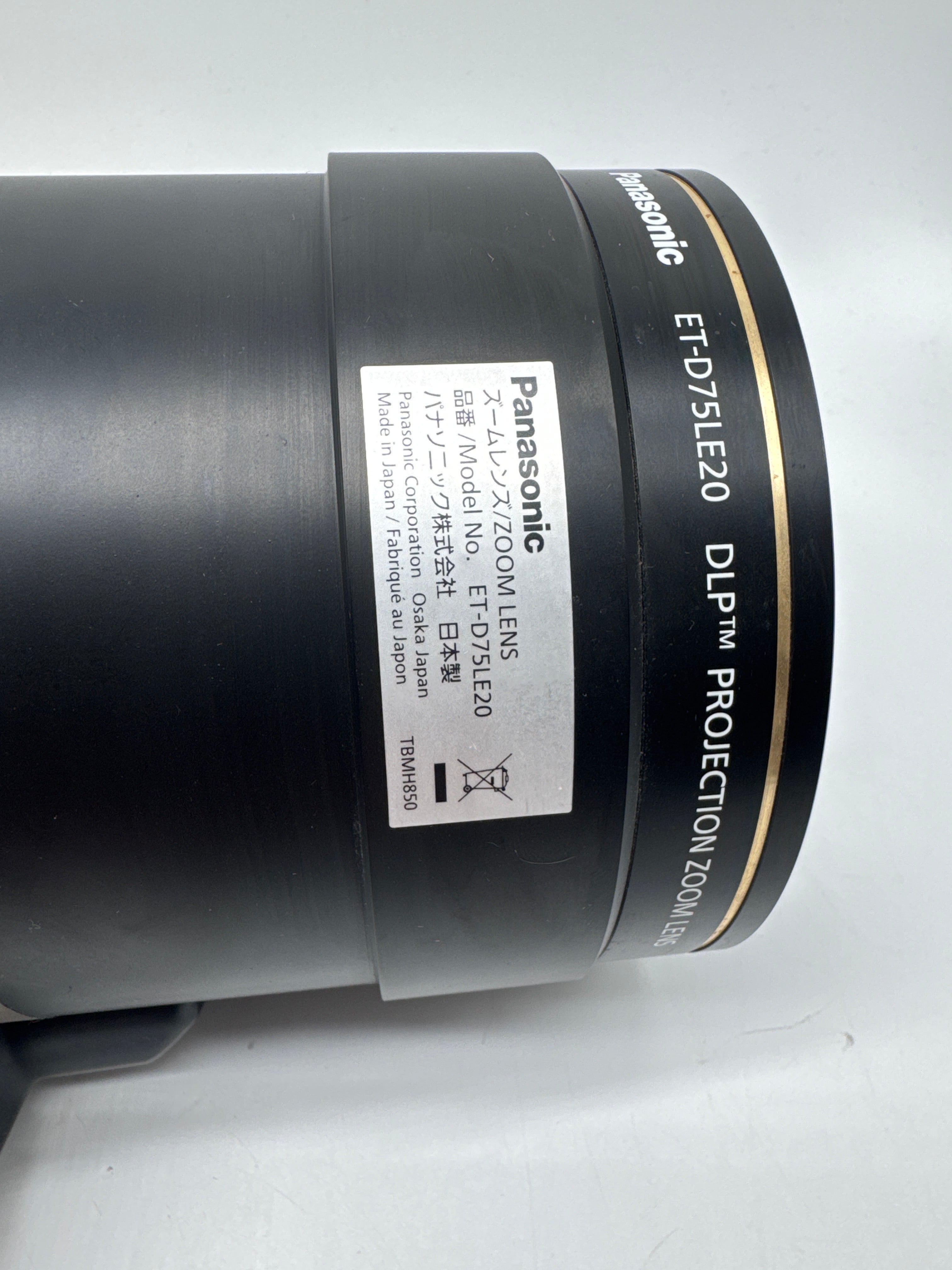 Panasonic ET-D75LE20D 3-Chip DLP Projector Zoom Lens