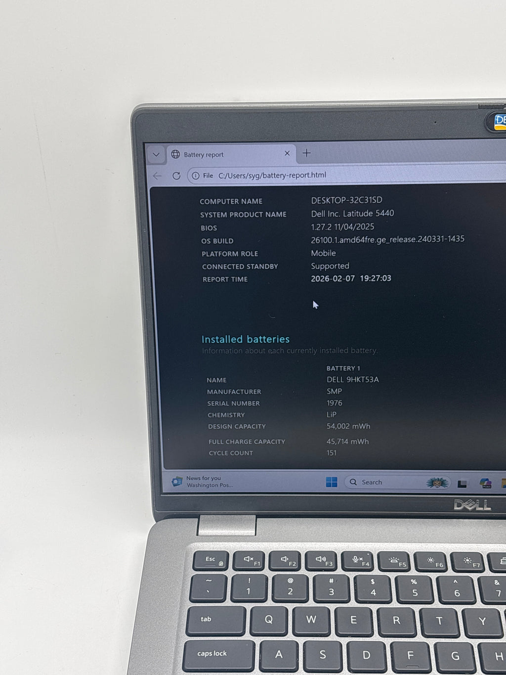 Dell Latitude 5440 i5-1340P 16GB RAM 512GB SSD - Used