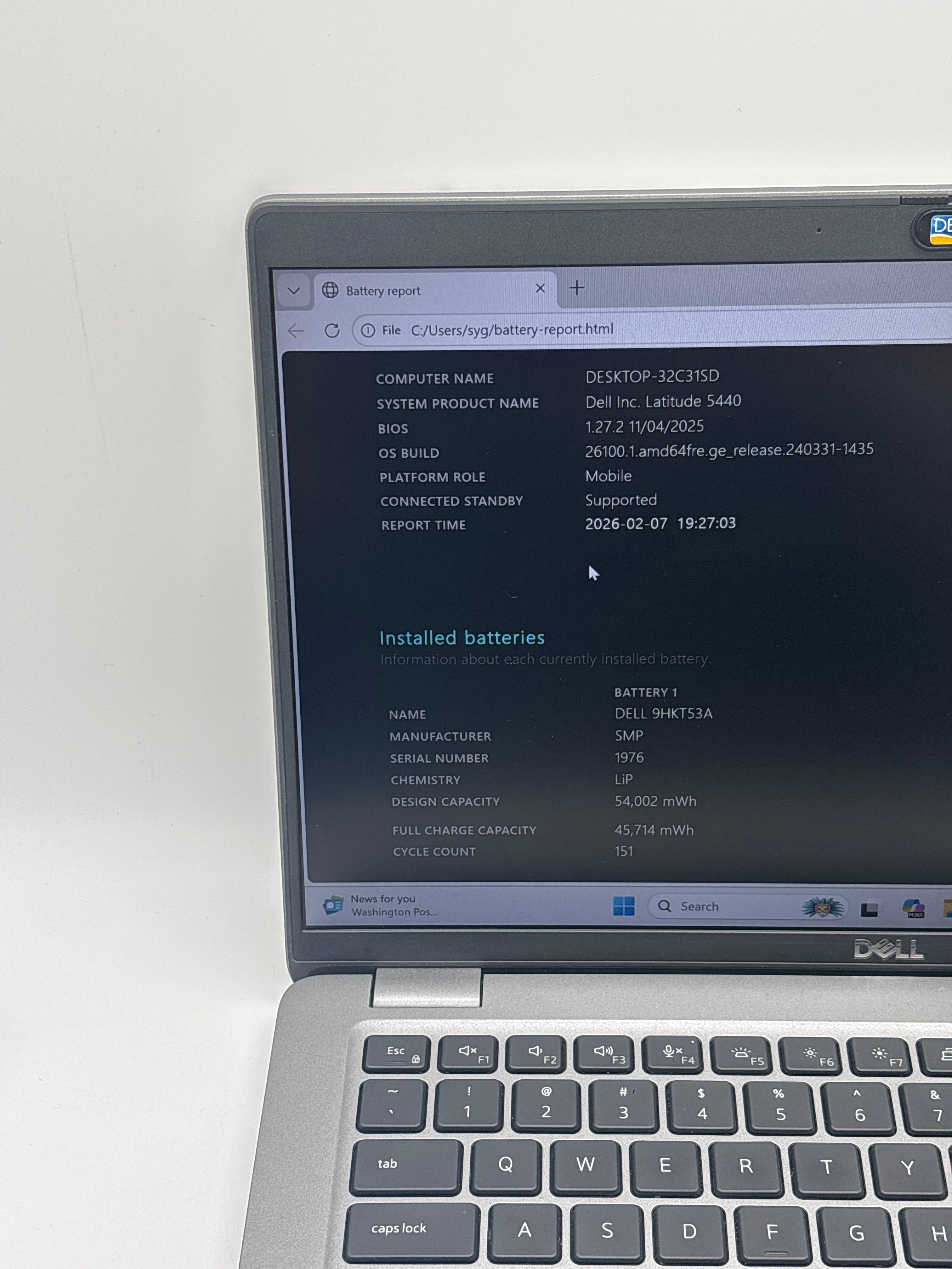 Dell Latitude 5440 i5-1340P 16GB RAM 512GB SSD - Used